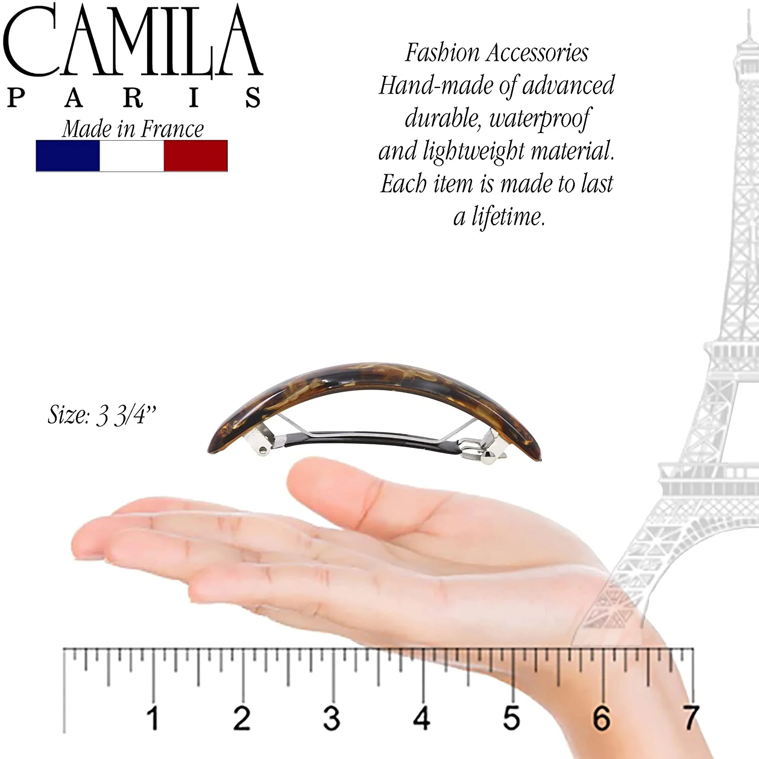 Camila Paris Contoured No-Slip Barrette - Image 42