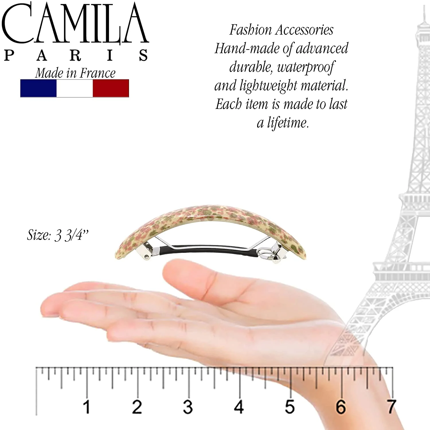 Camila Paris Contoured No-Slip Barrette - Image 46