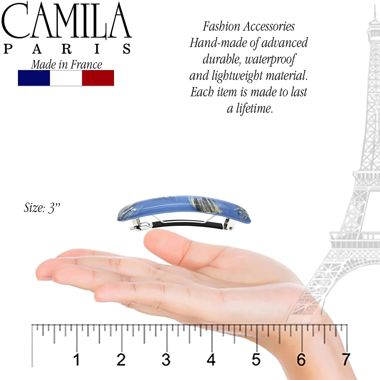 Camila Paris Contoured No-Slip Barrette - Image 6