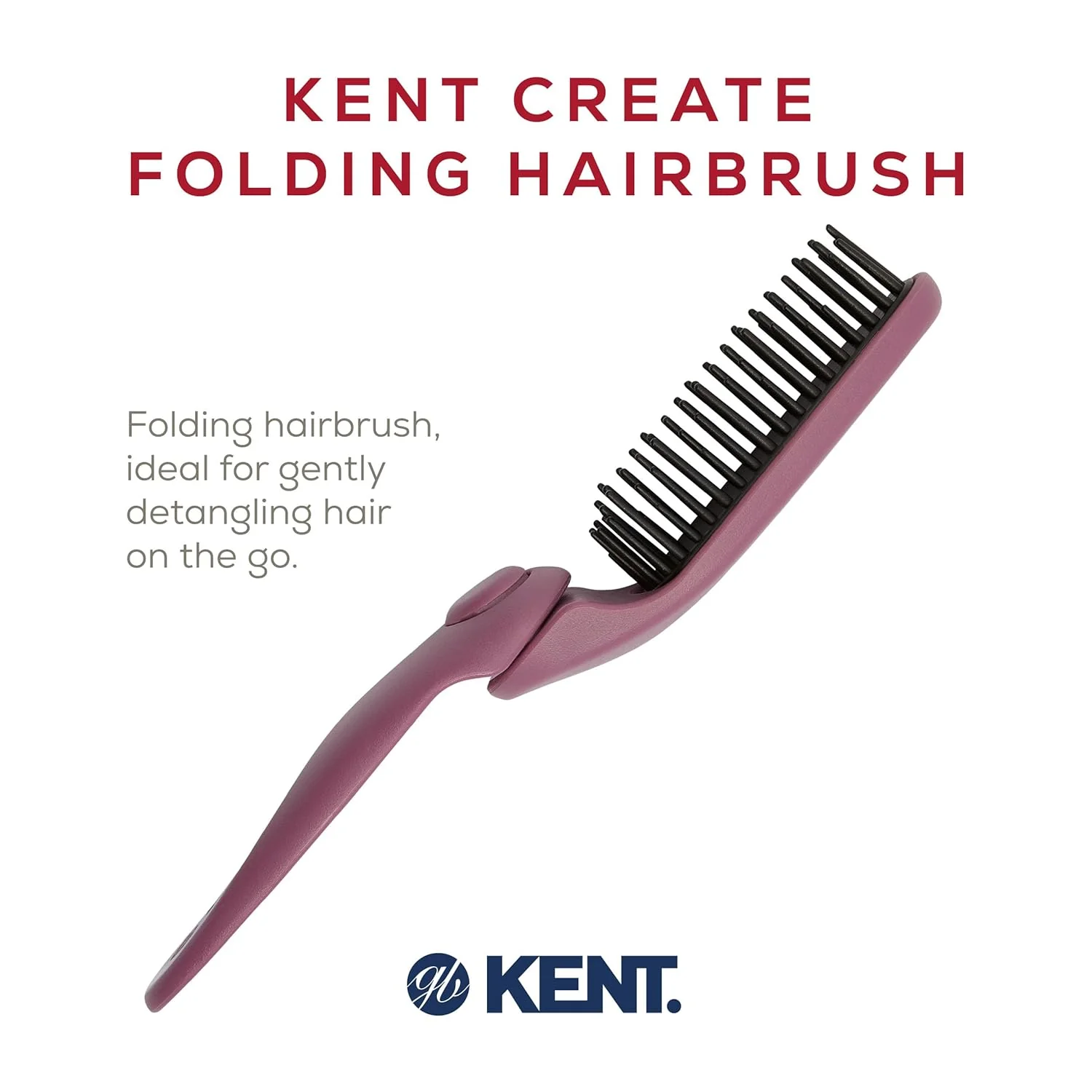 Kent KCR10 Create Folding Hair Brush - Image 3