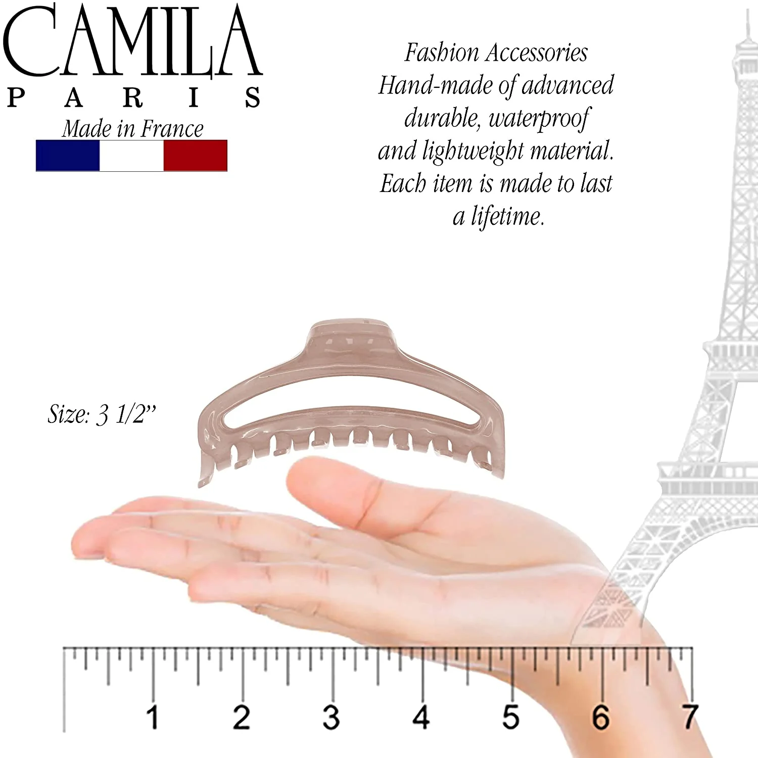 Camila Paris Curved Cutout Hair Clip - Image 10