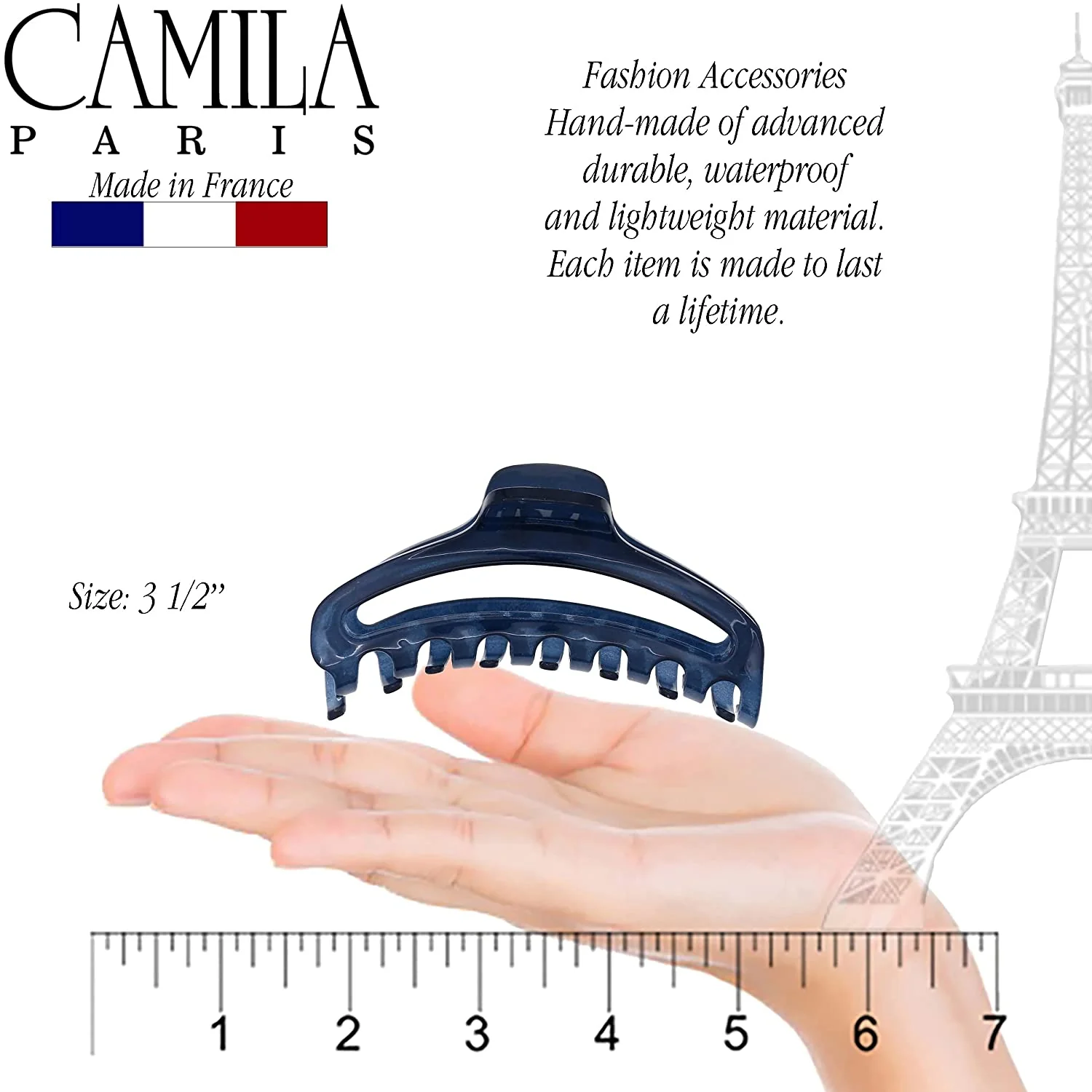 Camila Paris Curved Cutout Hair Clip - Image 14