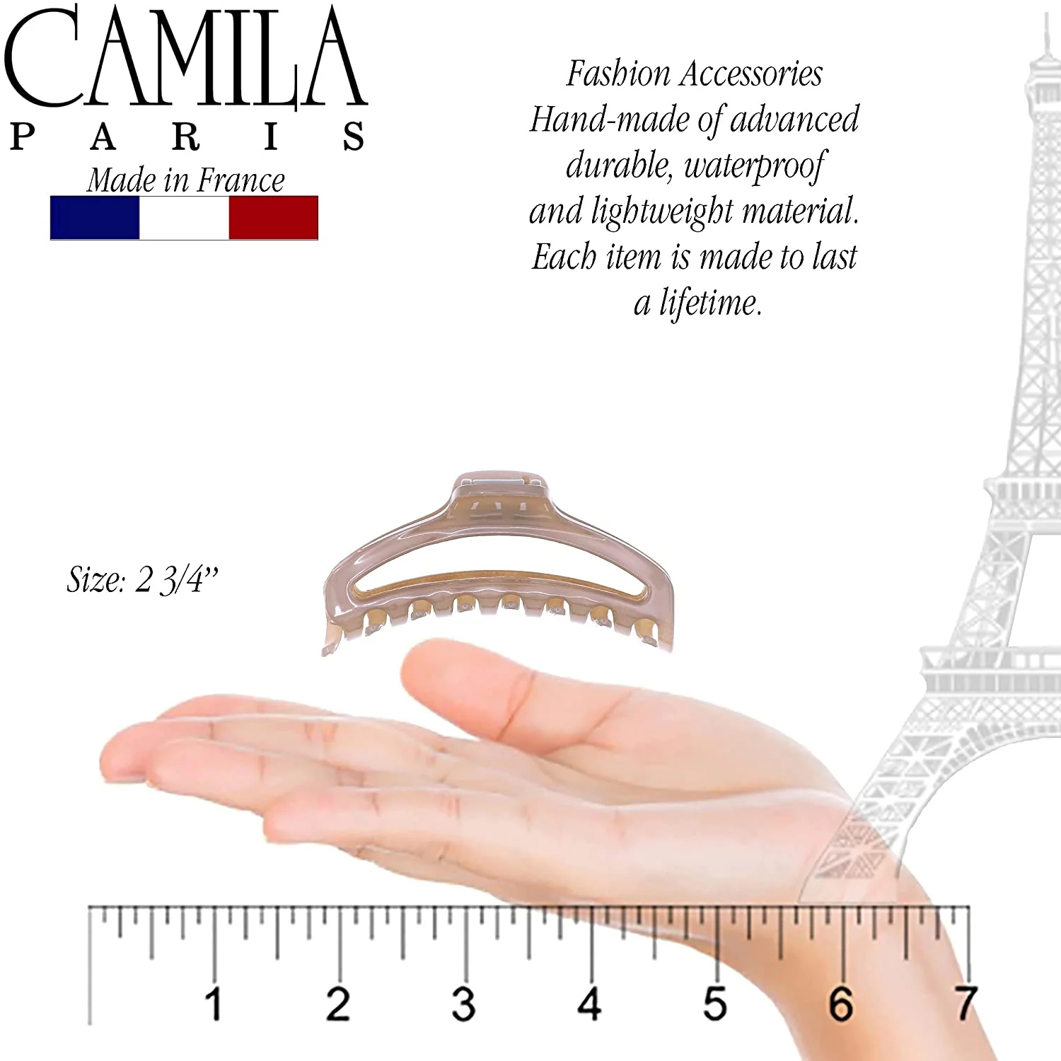 Camila Paris Curved Cutout Hair Clip - Image 22