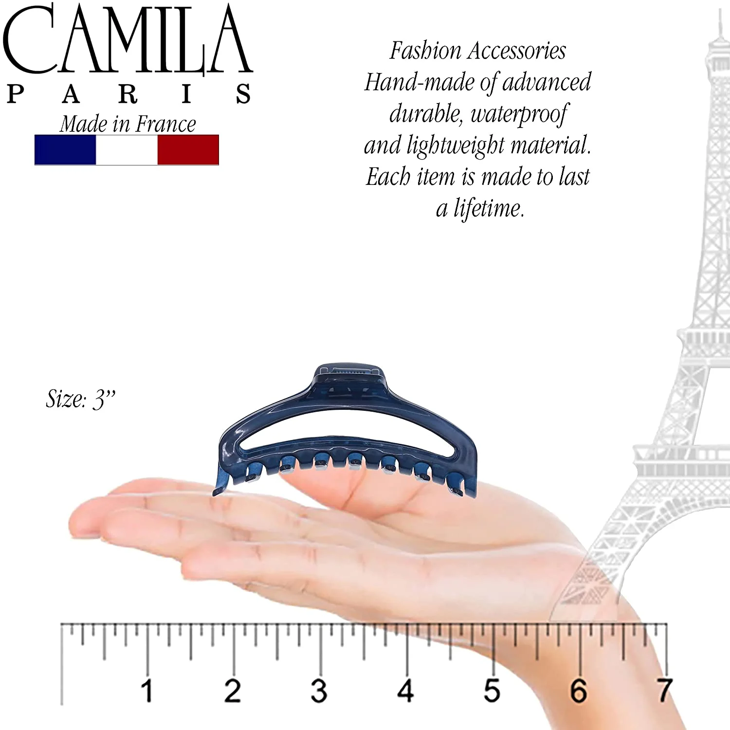 Camila Paris Curved Cutout Hair Clip - Image 26