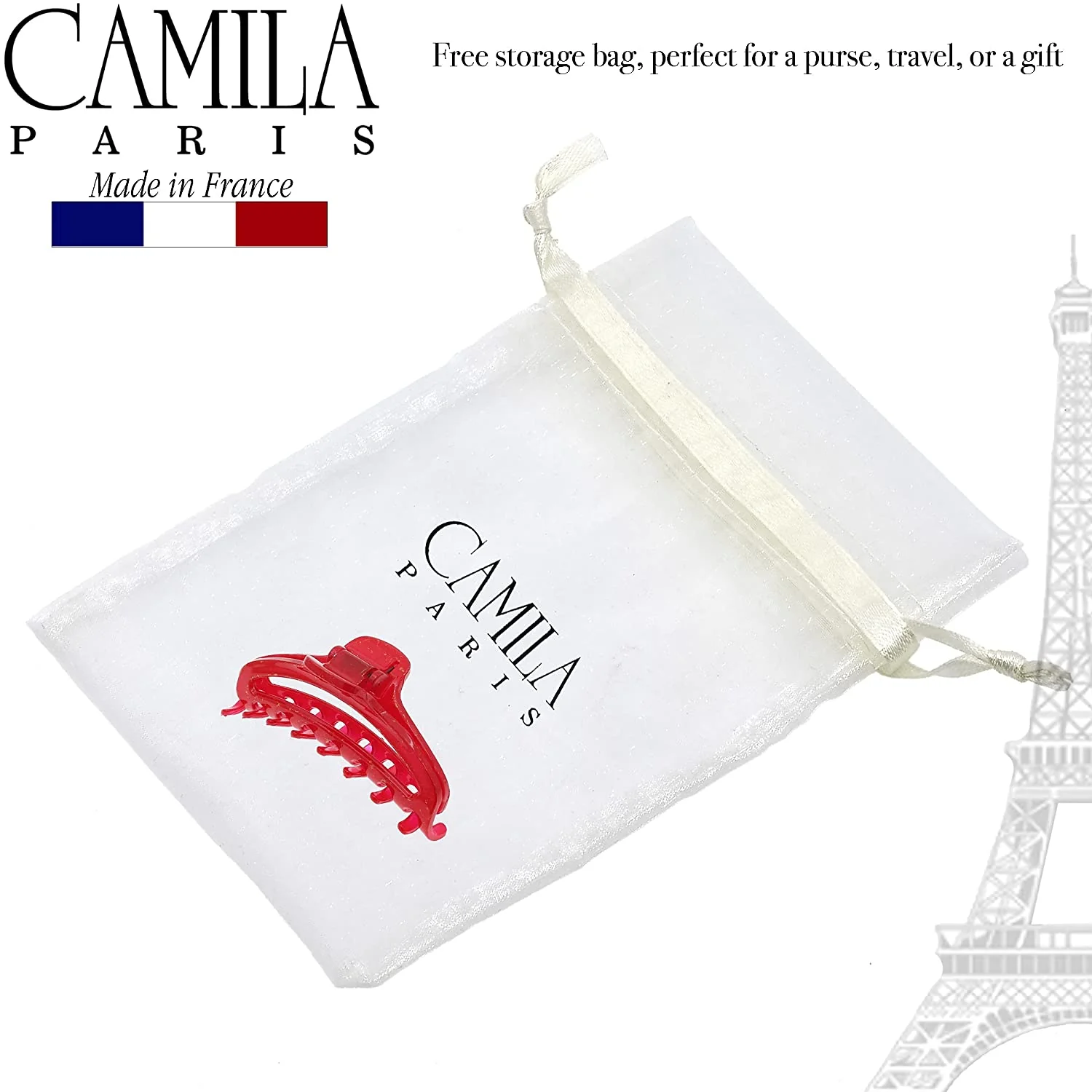Camila Paris Curved Cutout Hair Clip - Image 32