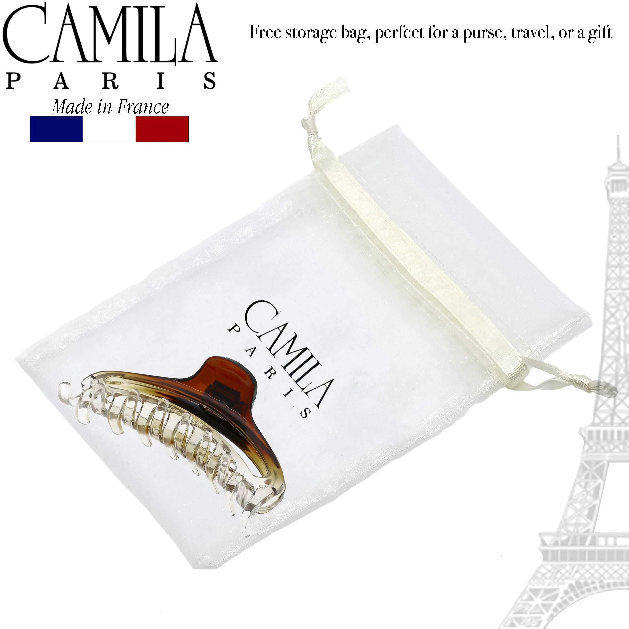 Camila Paris Curved Cutout Hair Clip - Image 36