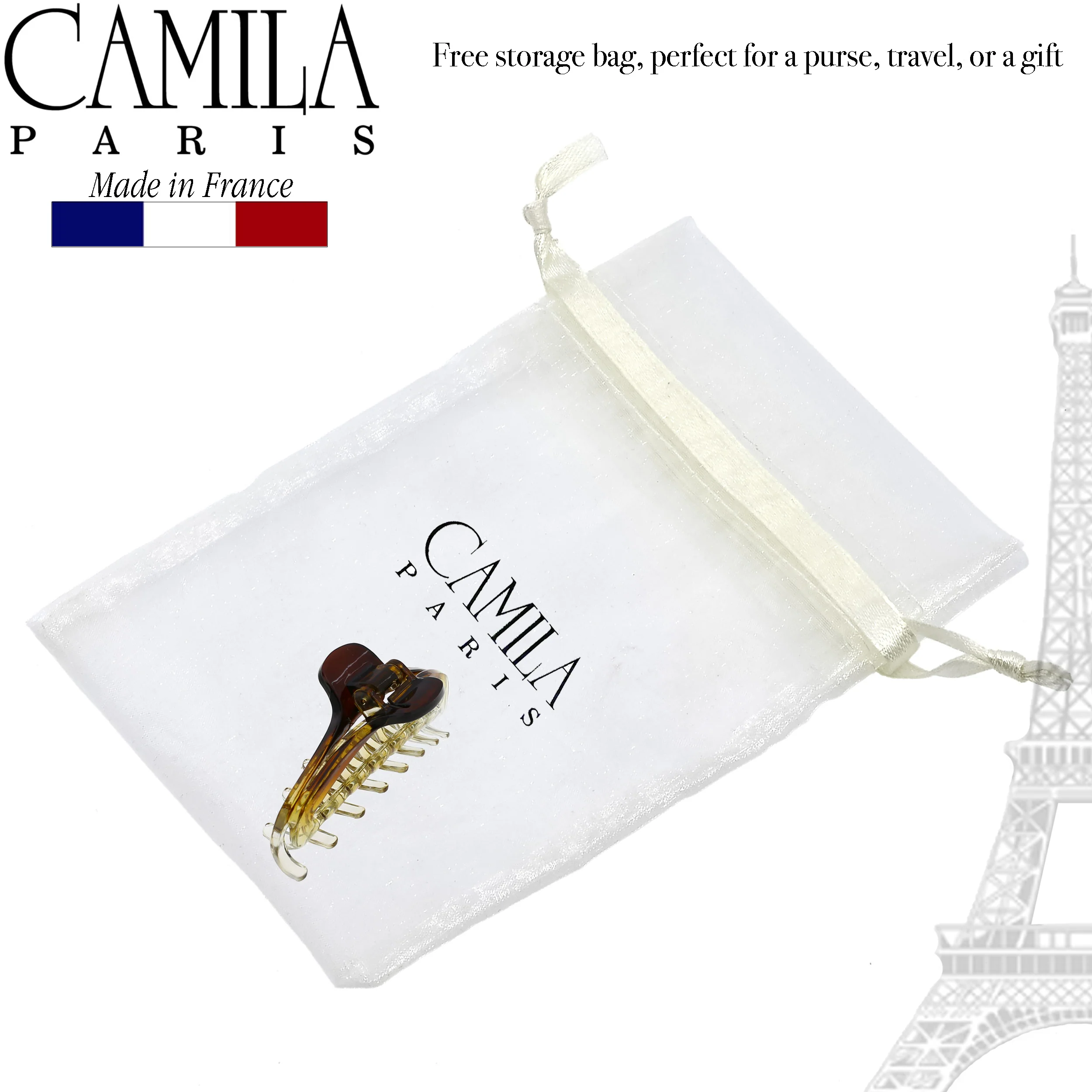 Camila Paris Curved Cutout Hair Clip - Image 4