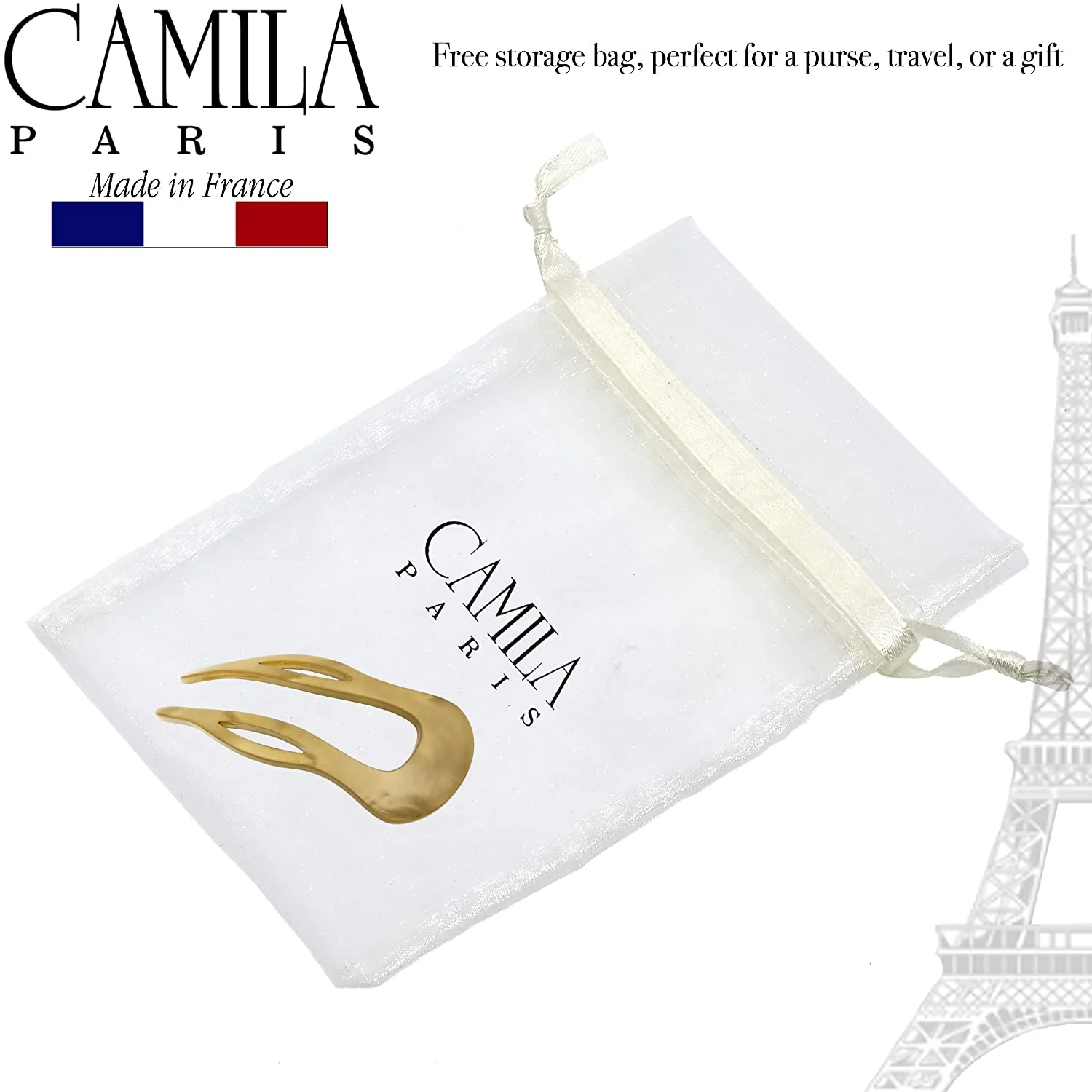 Camila Paris Curved Cutout Hair Stick - Image 16