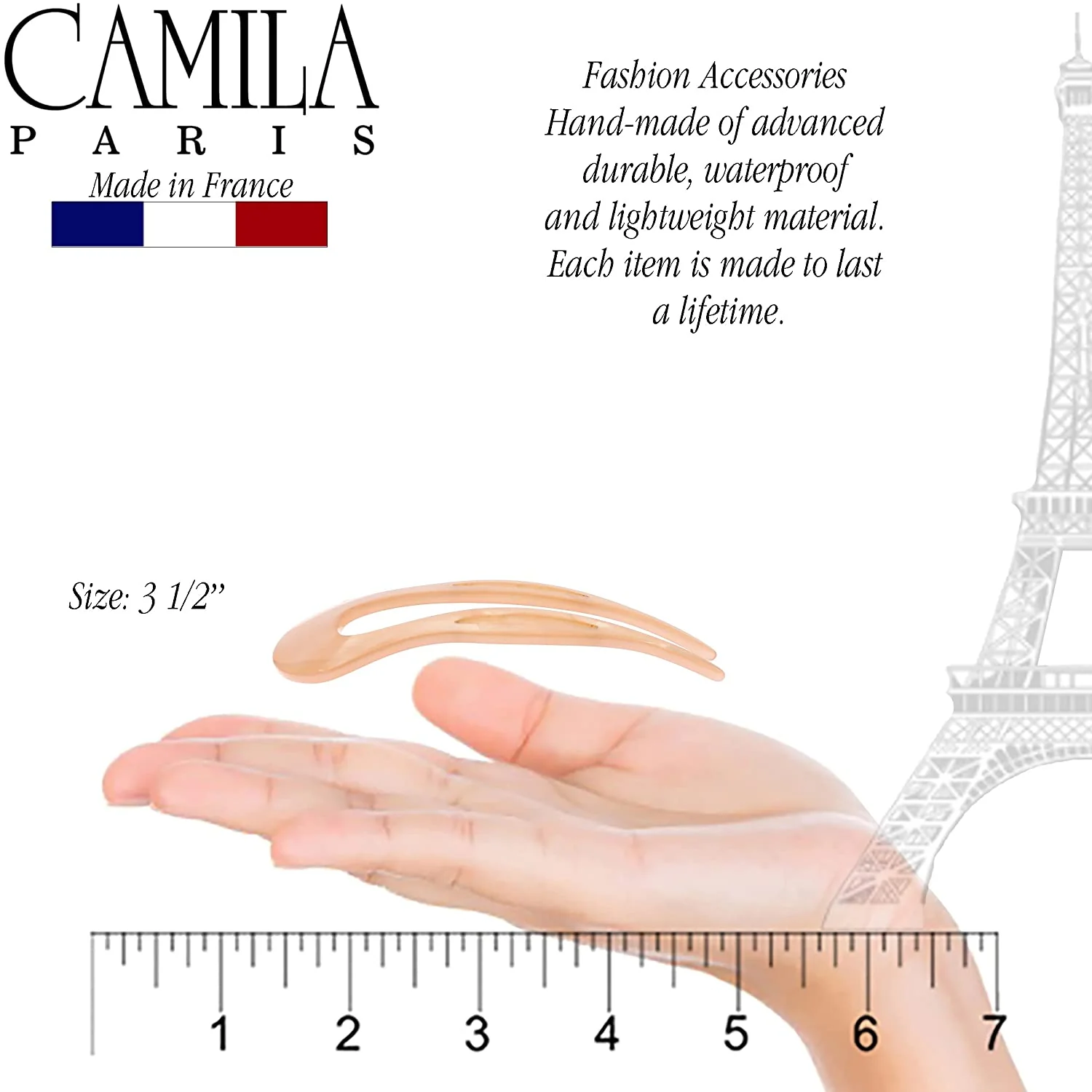 Camila Paris Curved Cutout Hair Stick - Image 22