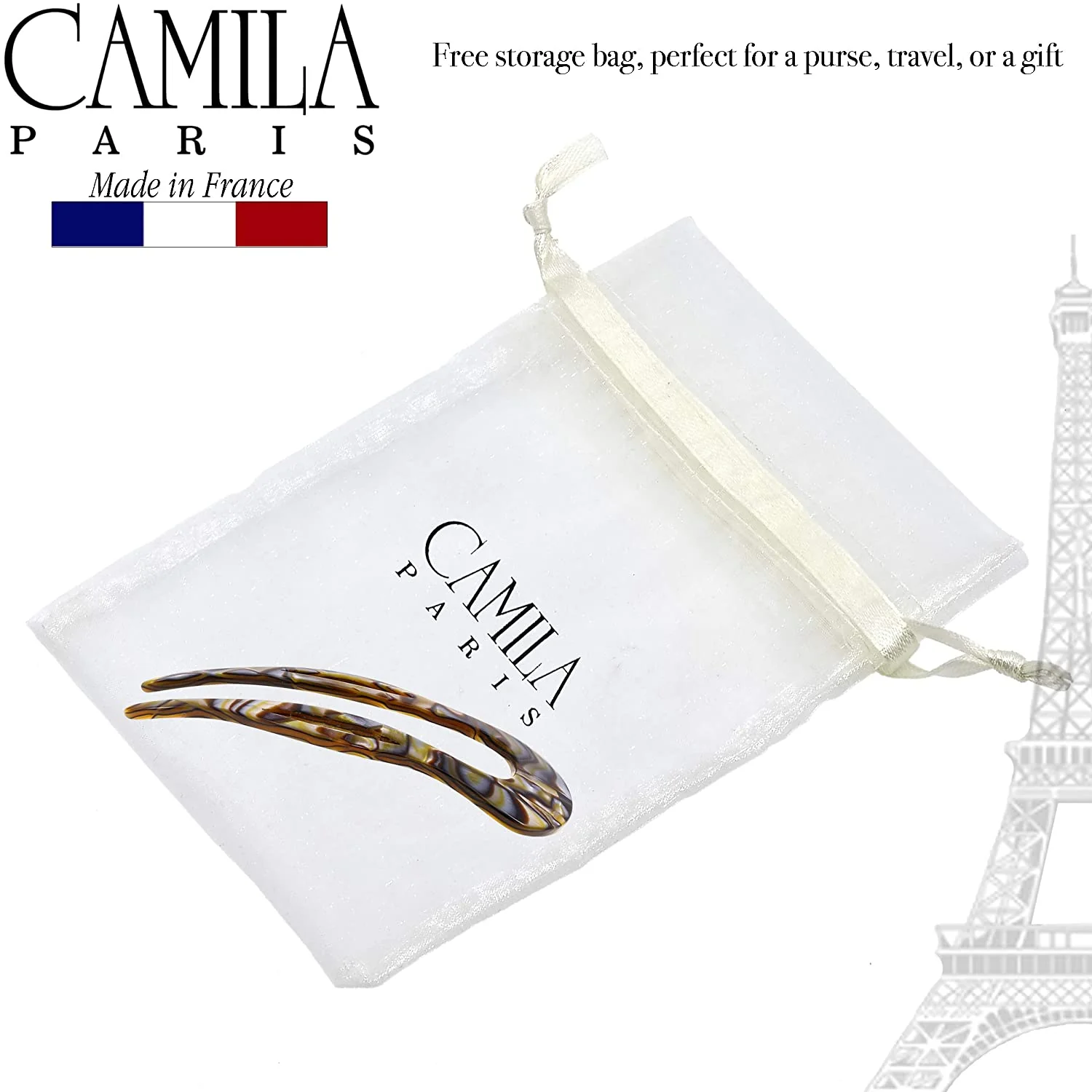Camila Paris Curved Cutout Hair Stick - Image 4