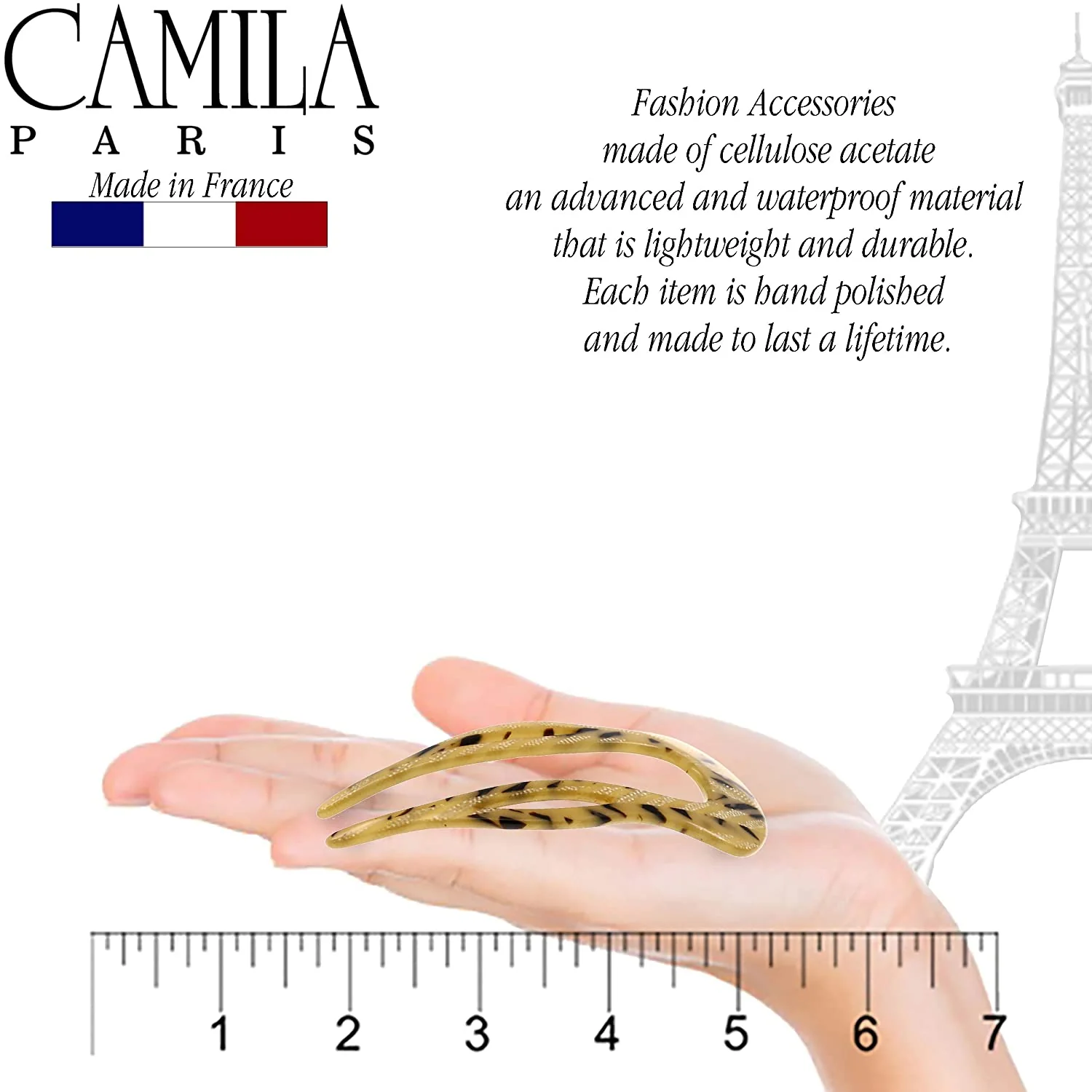 Camila Paris Curved Cutout Hair Stick - Image 6