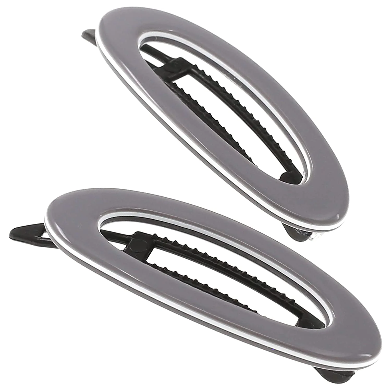 Camila Paris Cutout Oval Metal Free Barrette 2" - Image 5