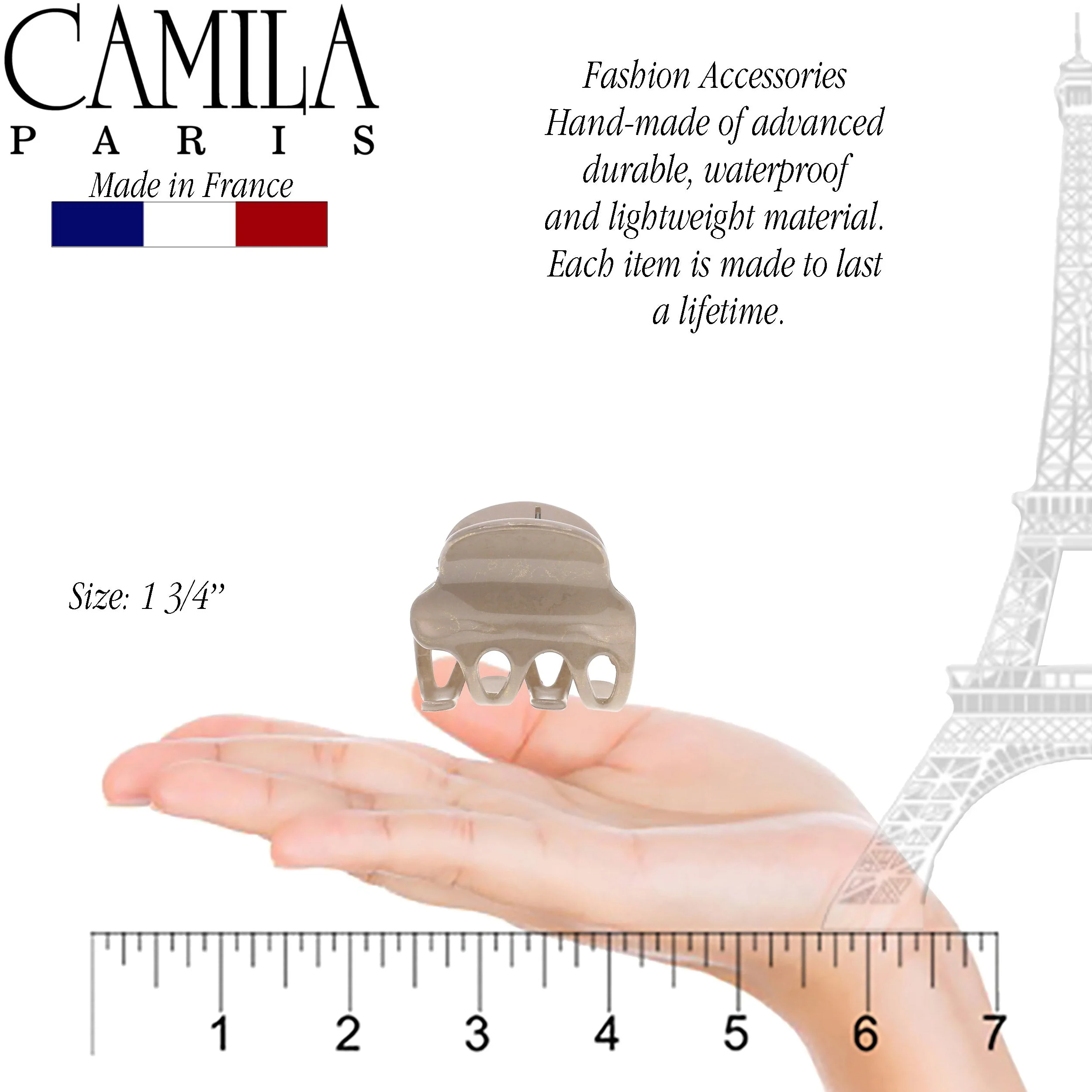Camila Paris Cutout Teeth Hair Clip - Image 10