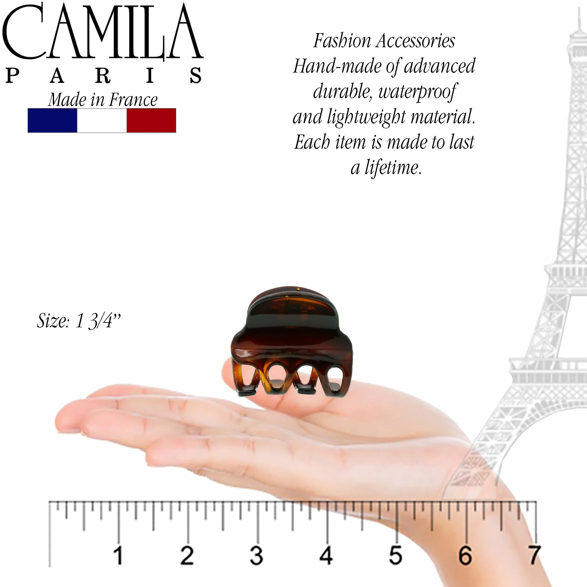 Camila Paris Cutout Teeth Hair Clip - Image 22