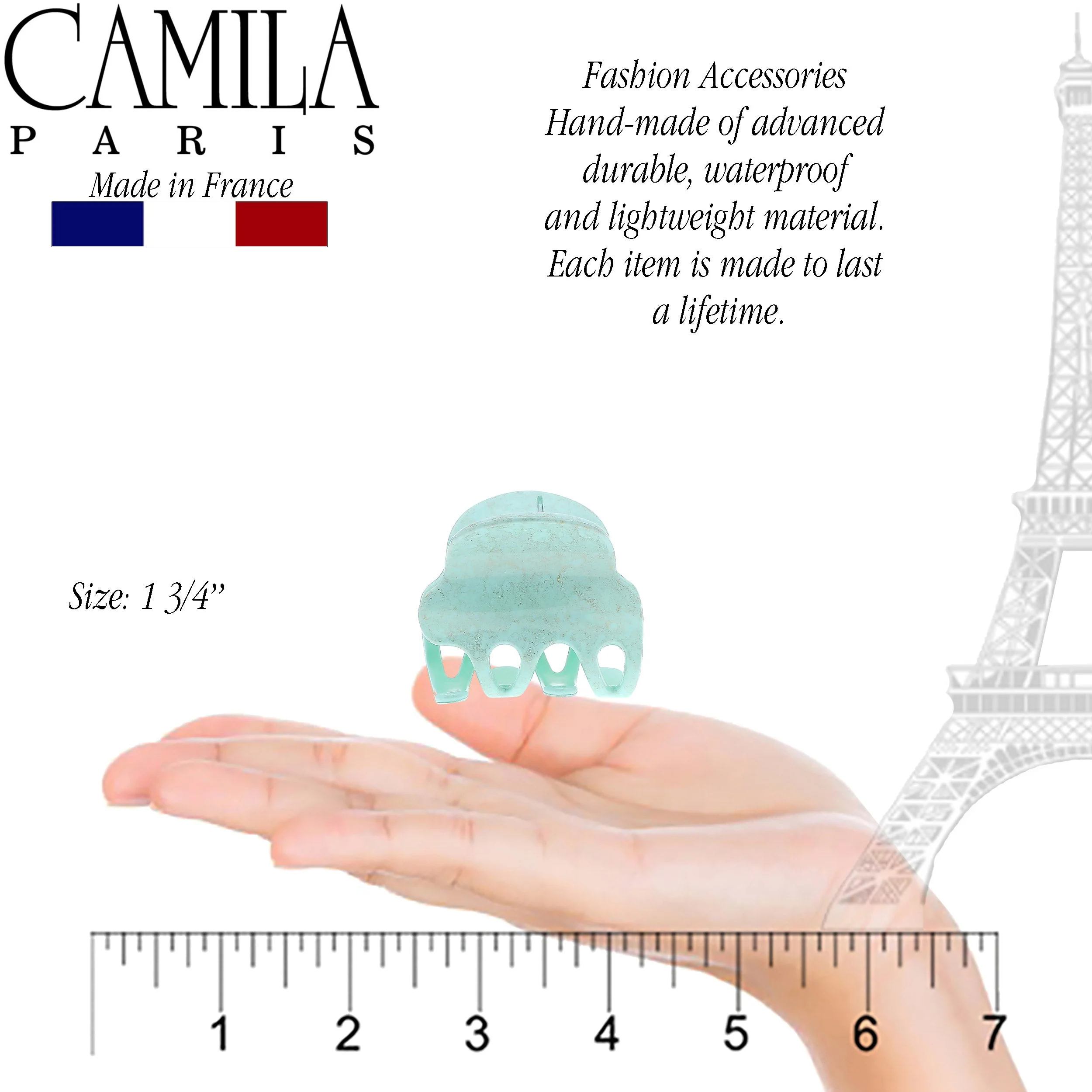 Camila Paris Cutout Teeth Hair Clip - Image 6
