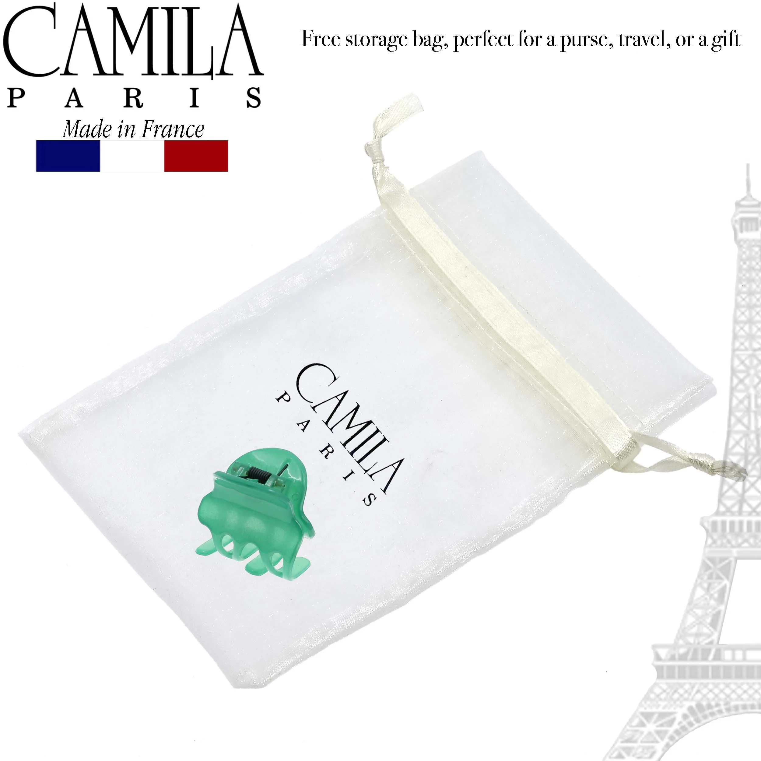 Camila Paris Cutout Teeth Hair Clip Pair - Image 16