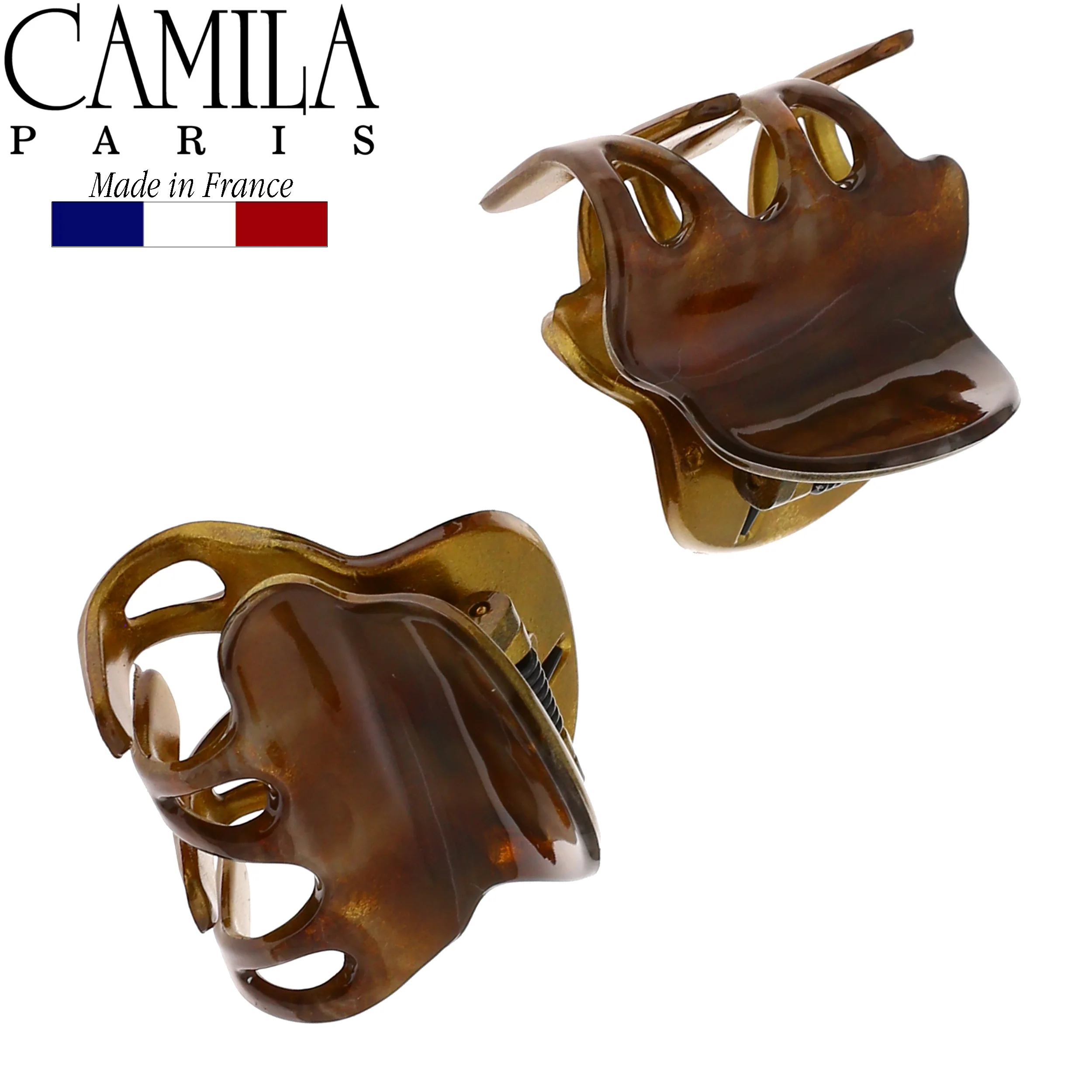 Camila Paris Cutout Teeth Hair Clip Pair - Image 19
