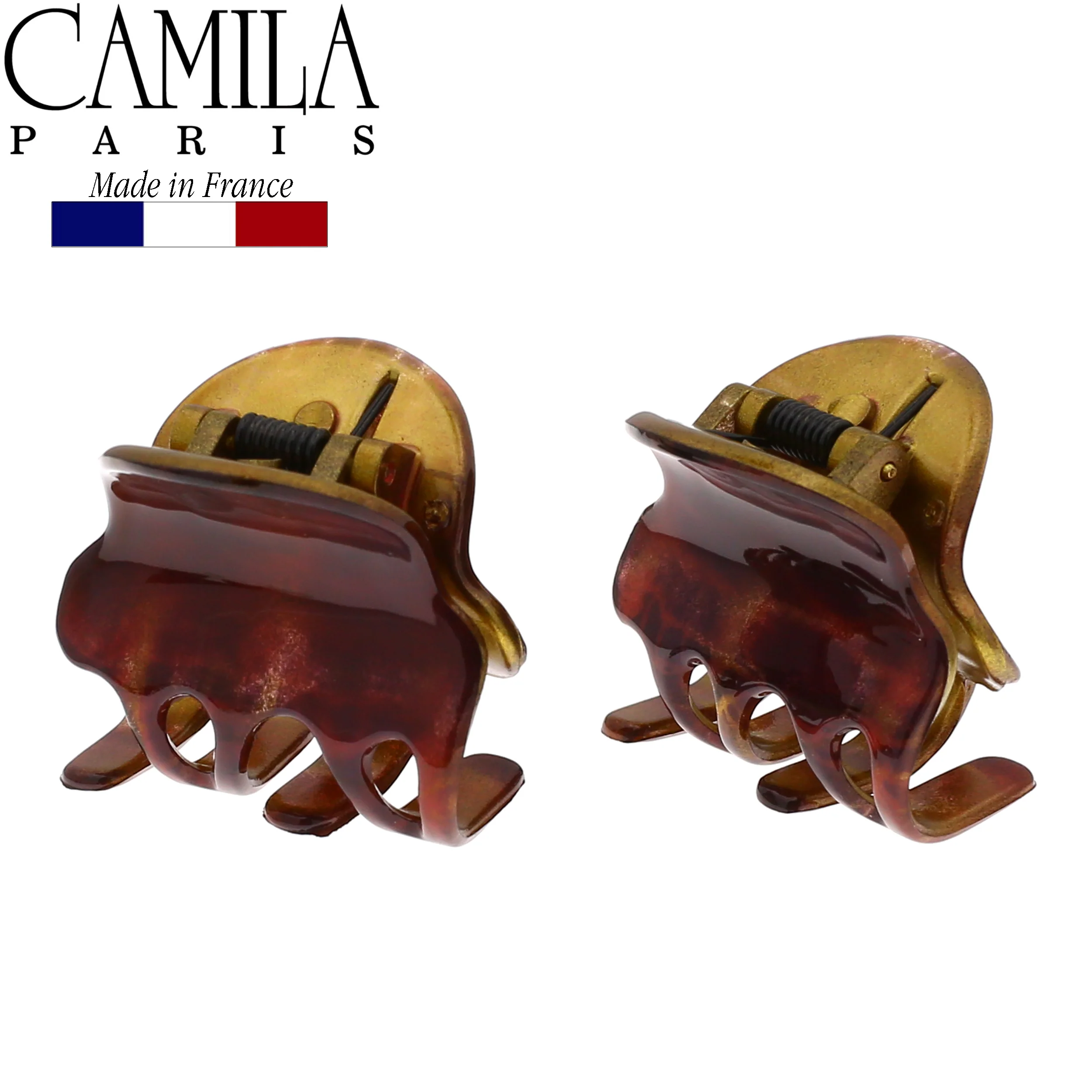 Camila Paris Cutout Teeth Hair Clip Pair - Image 23