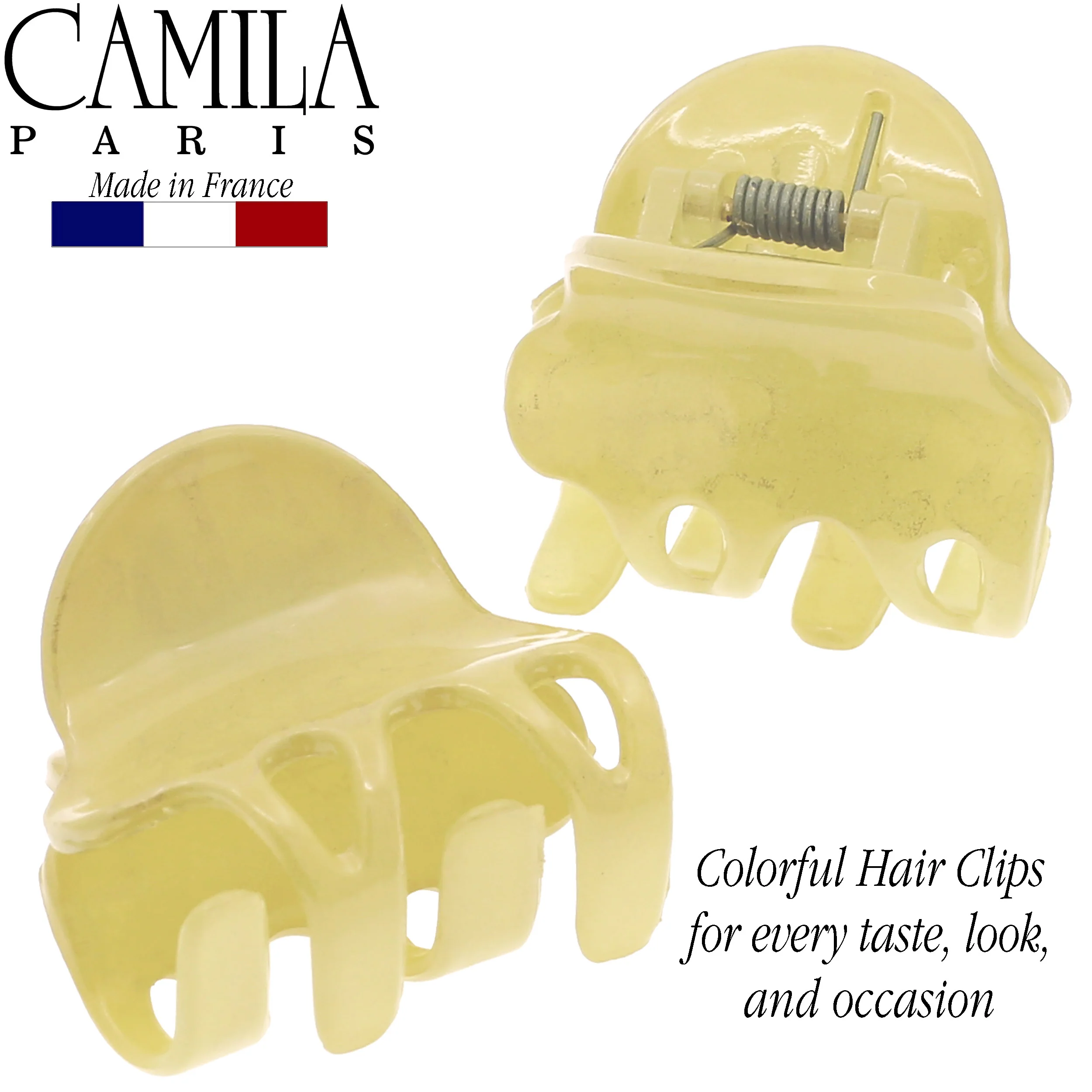 Camila Paris Cutout Teeth Hair Clip Pair - Image 31