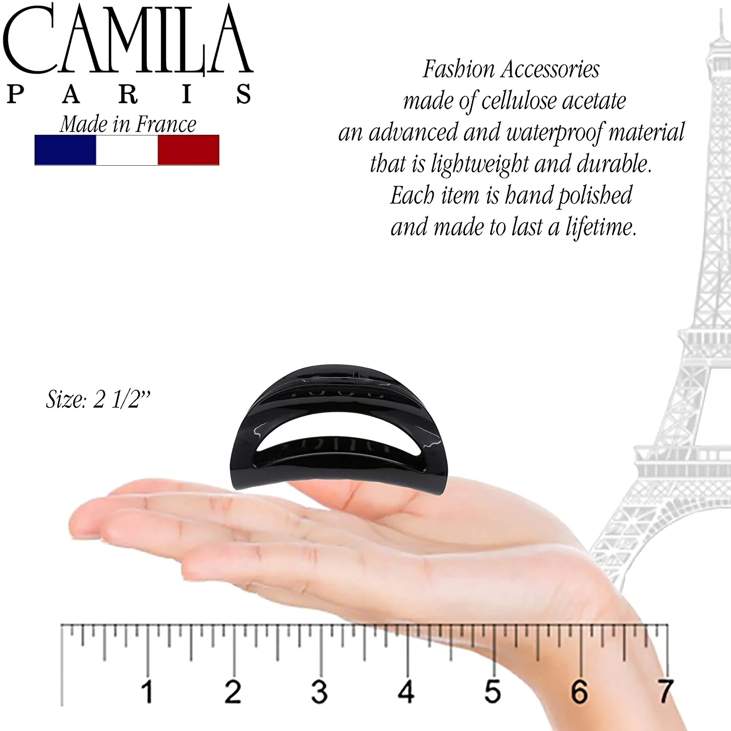 Camila Paris Cutout Volume Hair Clip - Image 18