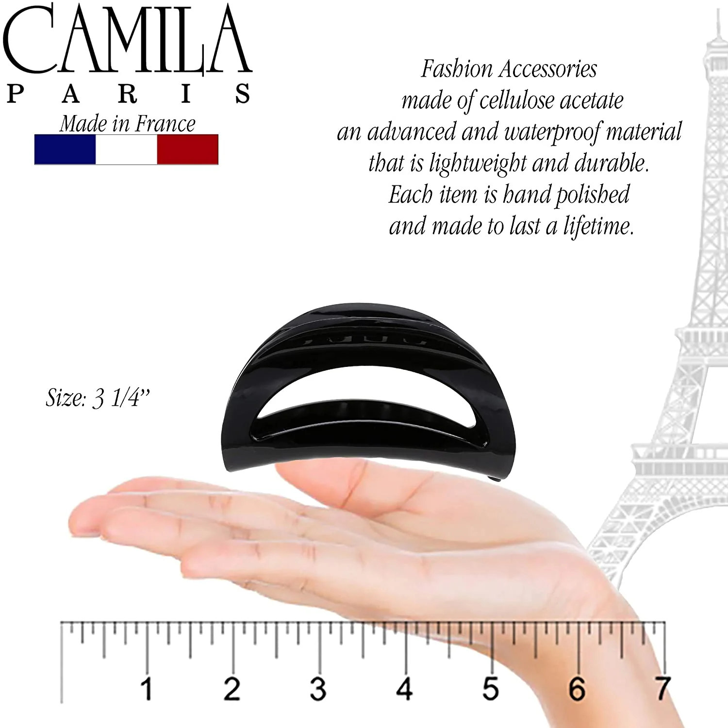 Camila Paris Cutout Volume Hair Clip - Image 26