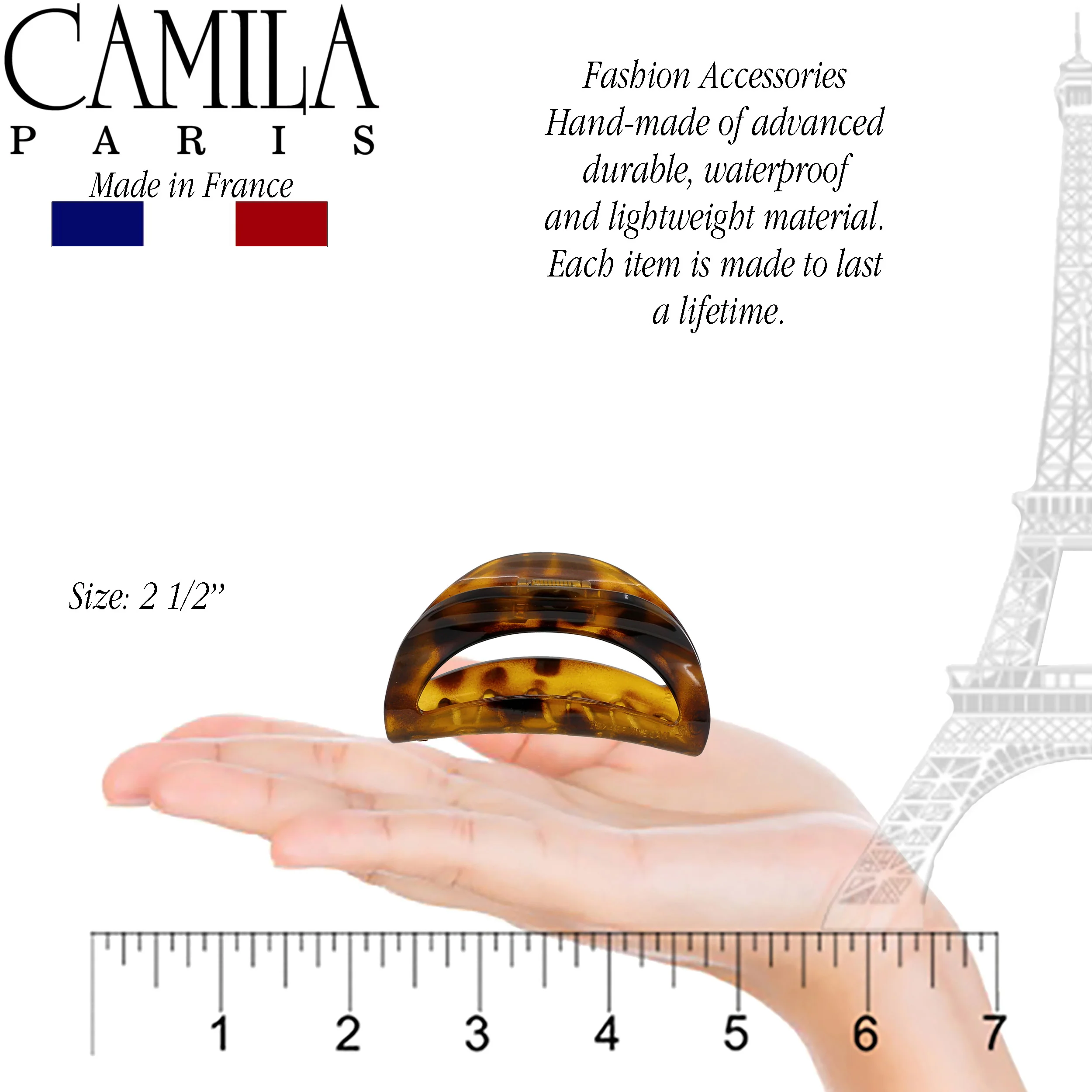 Camila Paris Cutout Volume Hair Clip - Image 34