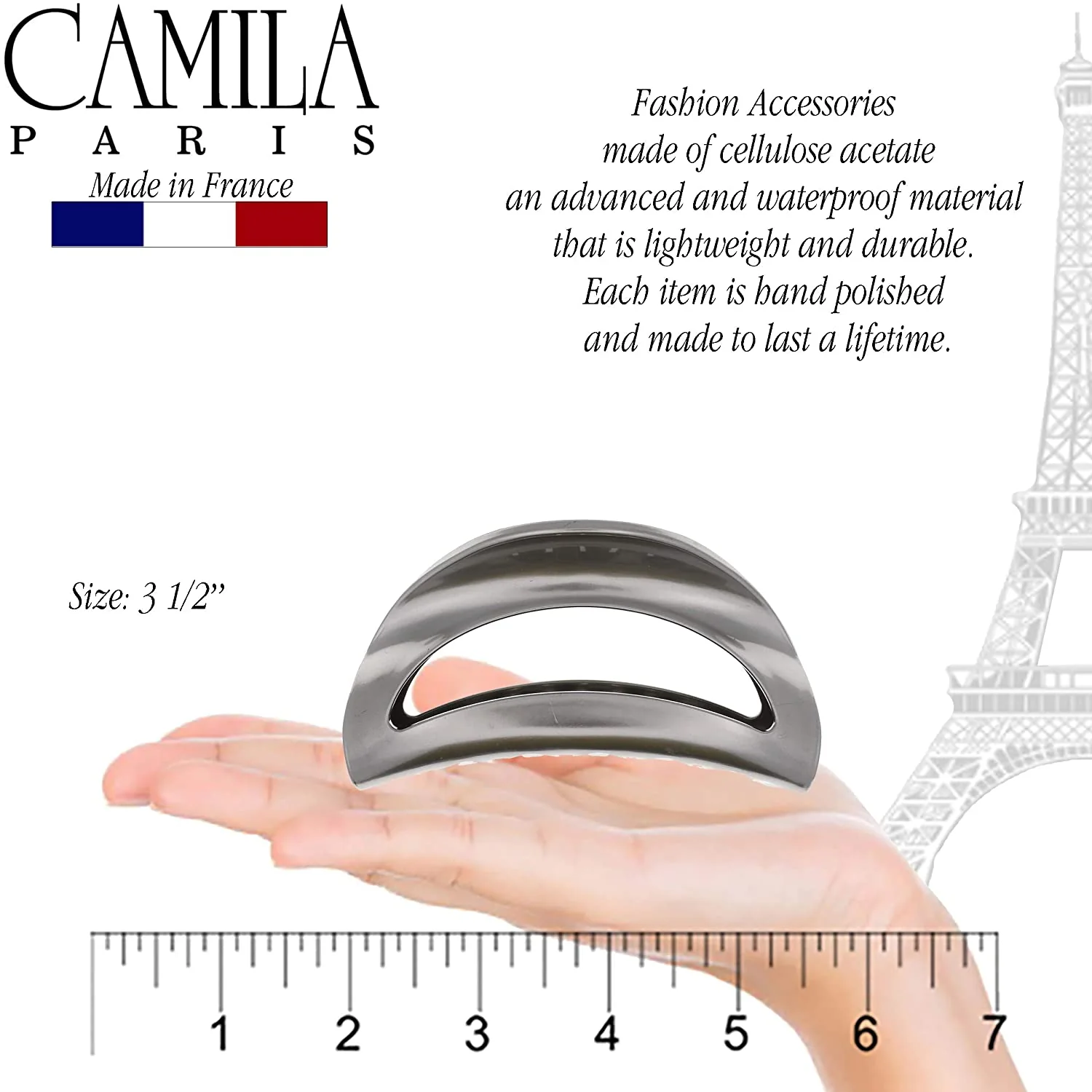Camila Paris Cutout Volume Hair Clip - Image 38