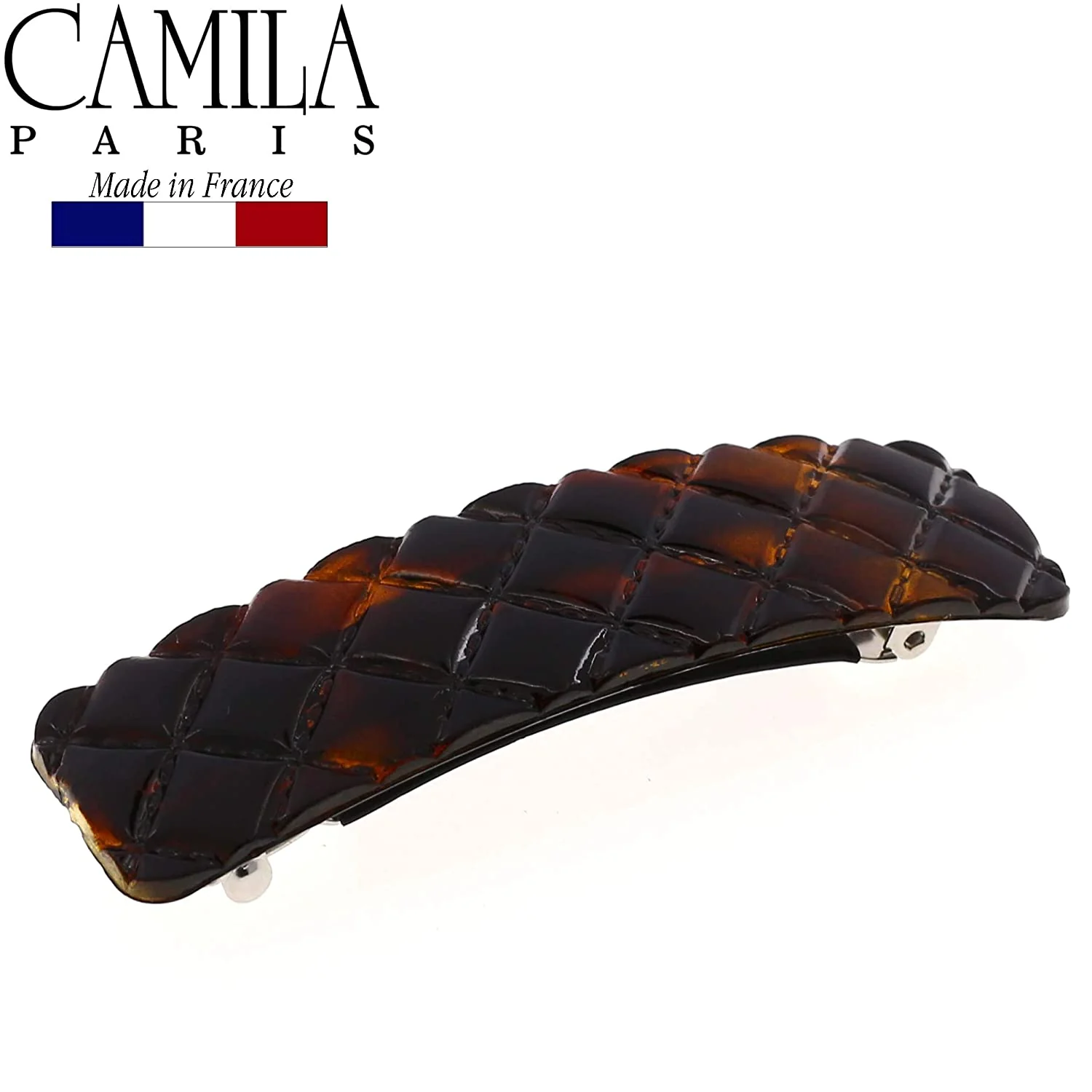 Camila Paris Diamond Stitching No-Slip Barrette - Image 15