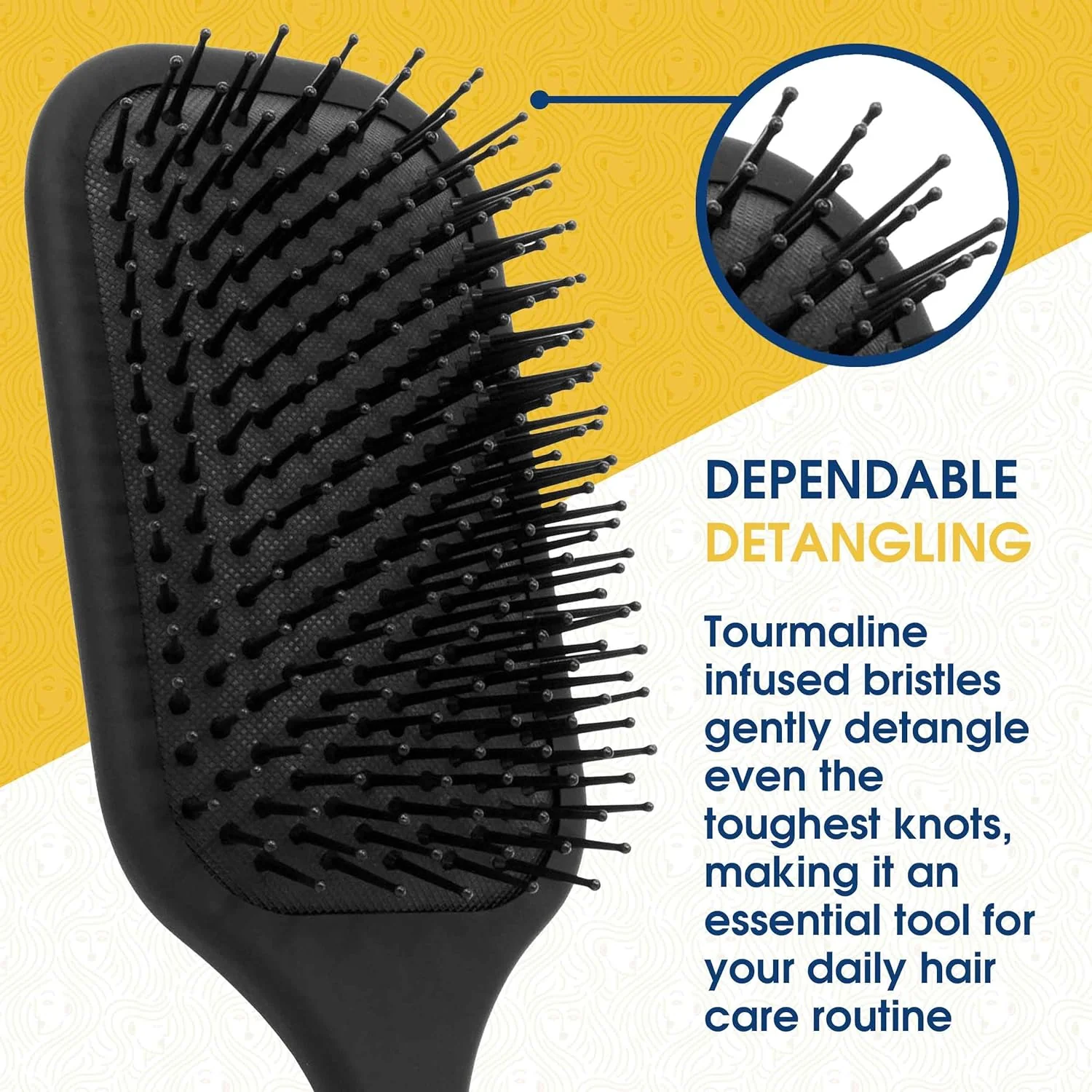 Detangling Paddle Hair Brush - Image 3