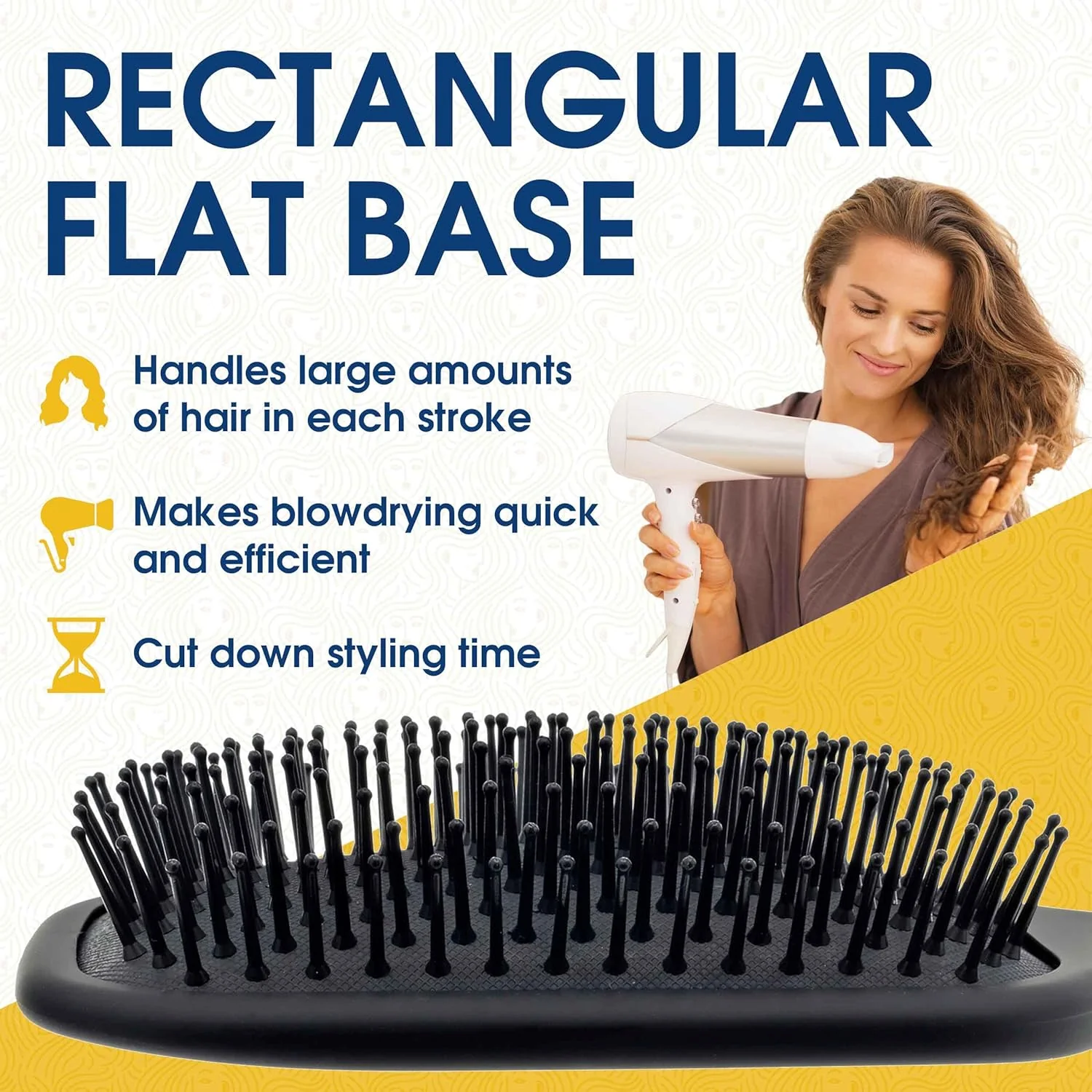 Detangling Paddle Hair Brush - Image 8
