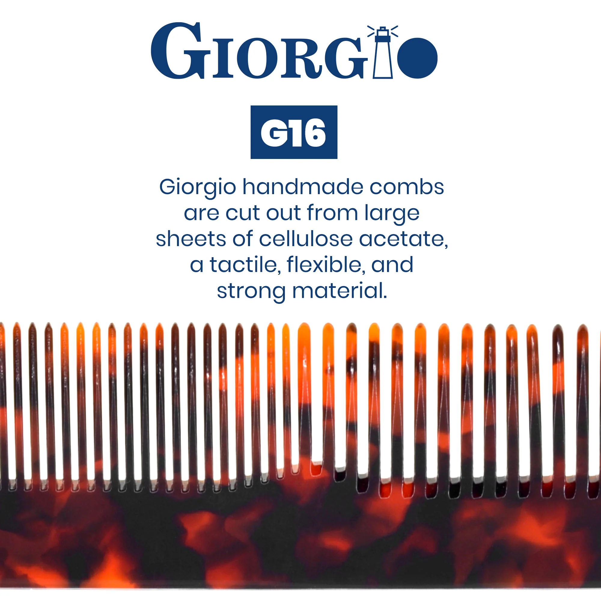 7.2" Fine and Wide Tooth Detangling Comb - Image 7
