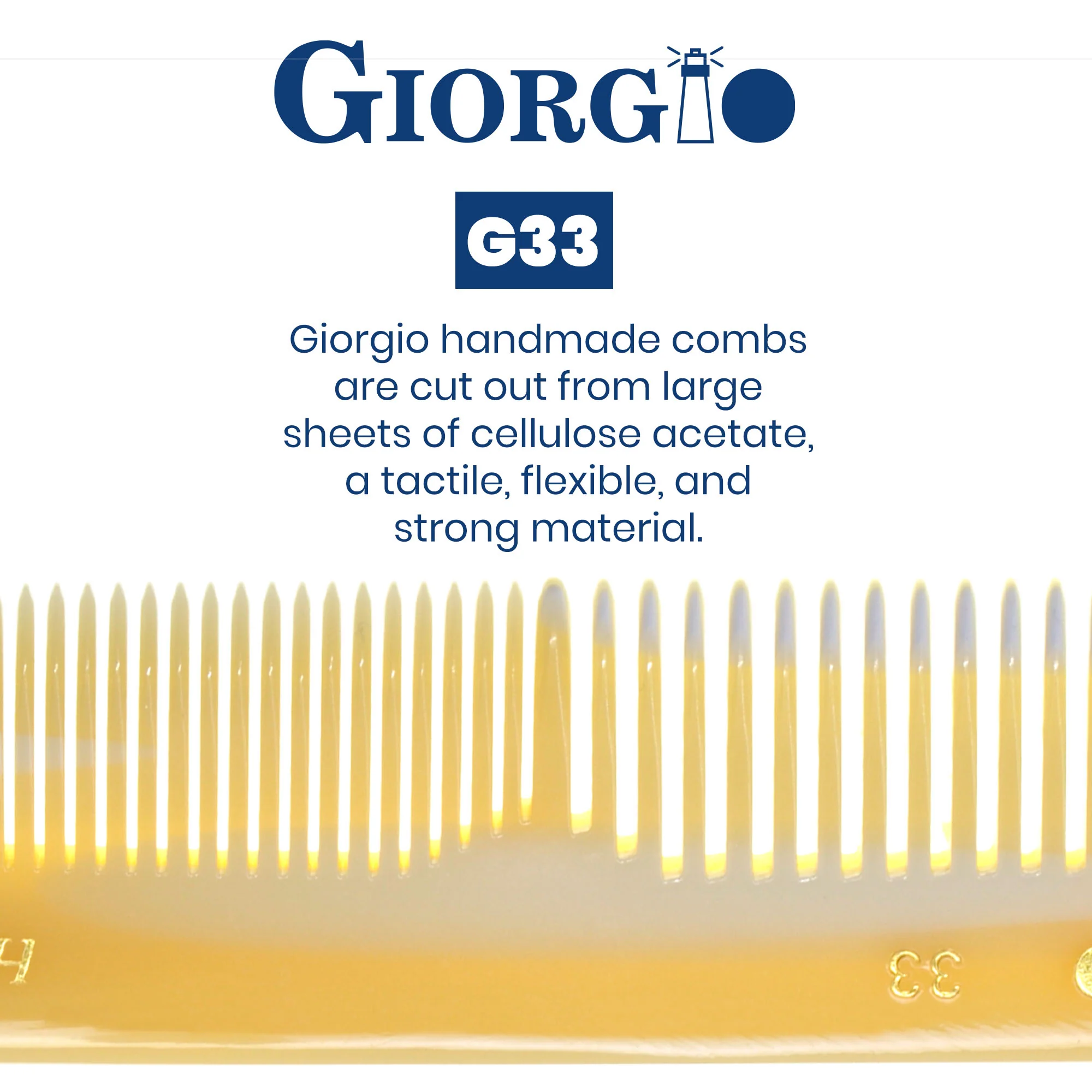 4.45" Handmade Fine and Wide Tooth Pocket Dressing Comb - Image 10