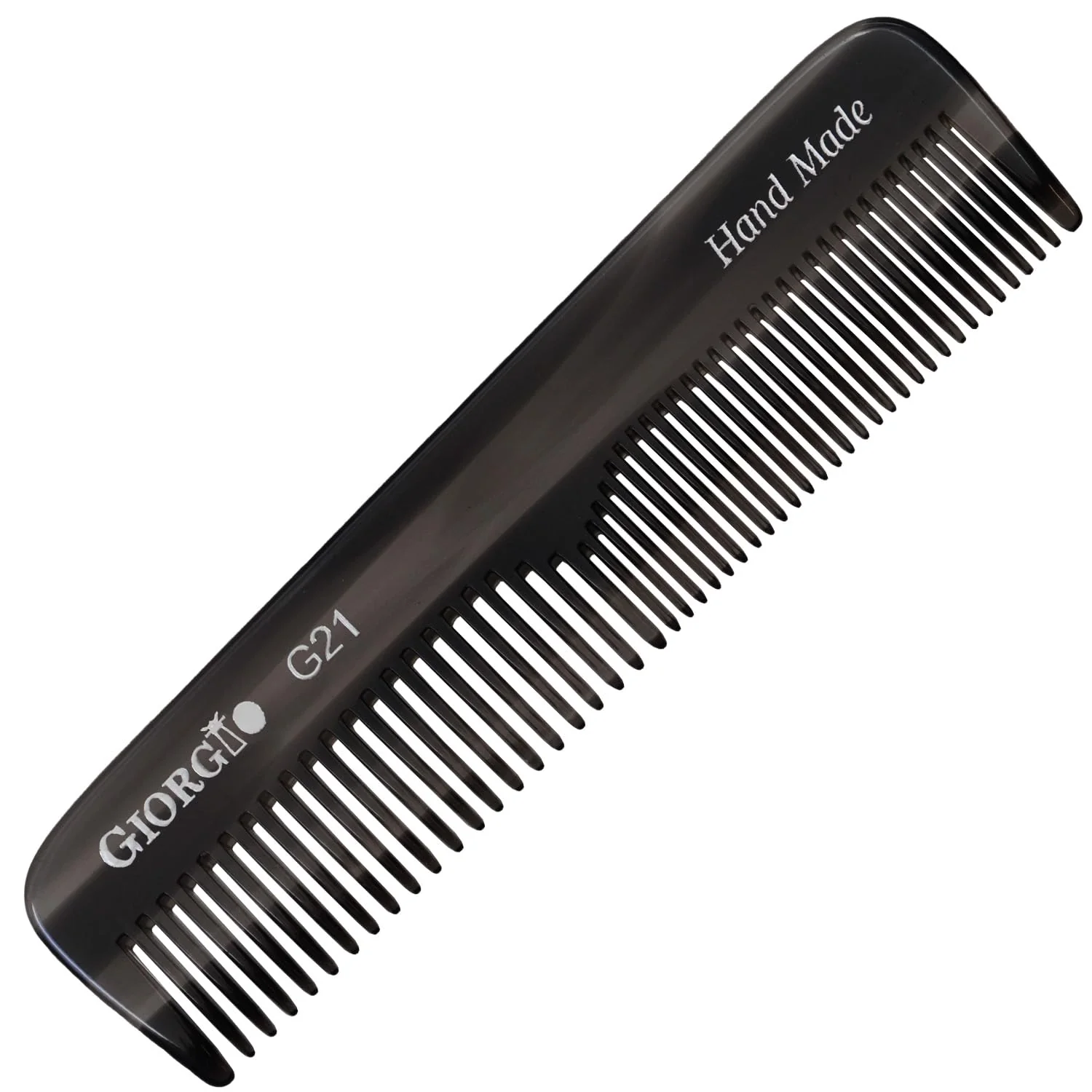 4.45" Handmade Fine and Wide Tooth Pocket Dressing Comb - Image 12