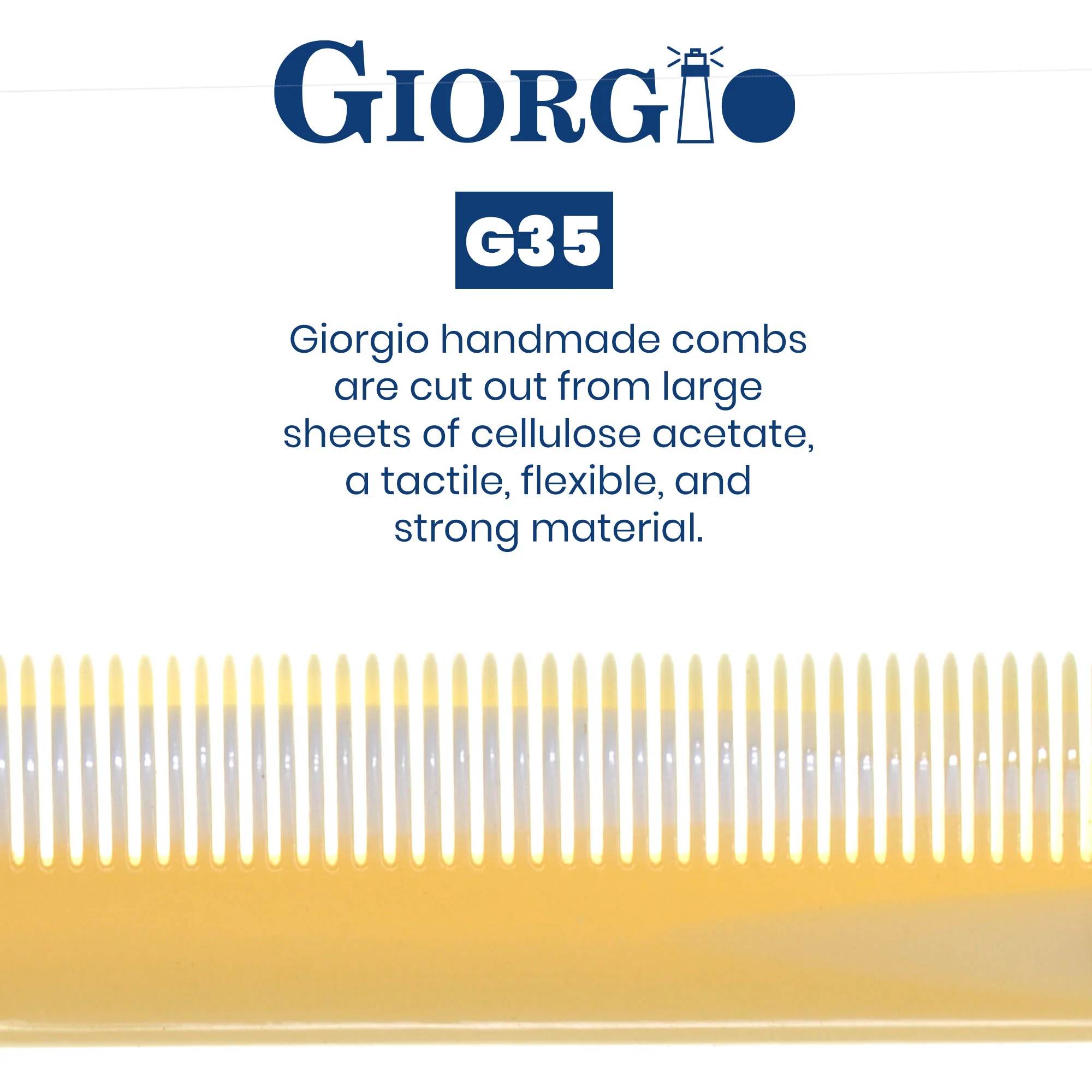4.6" Handmade Fine Tooth Pocket Comb - Image 4