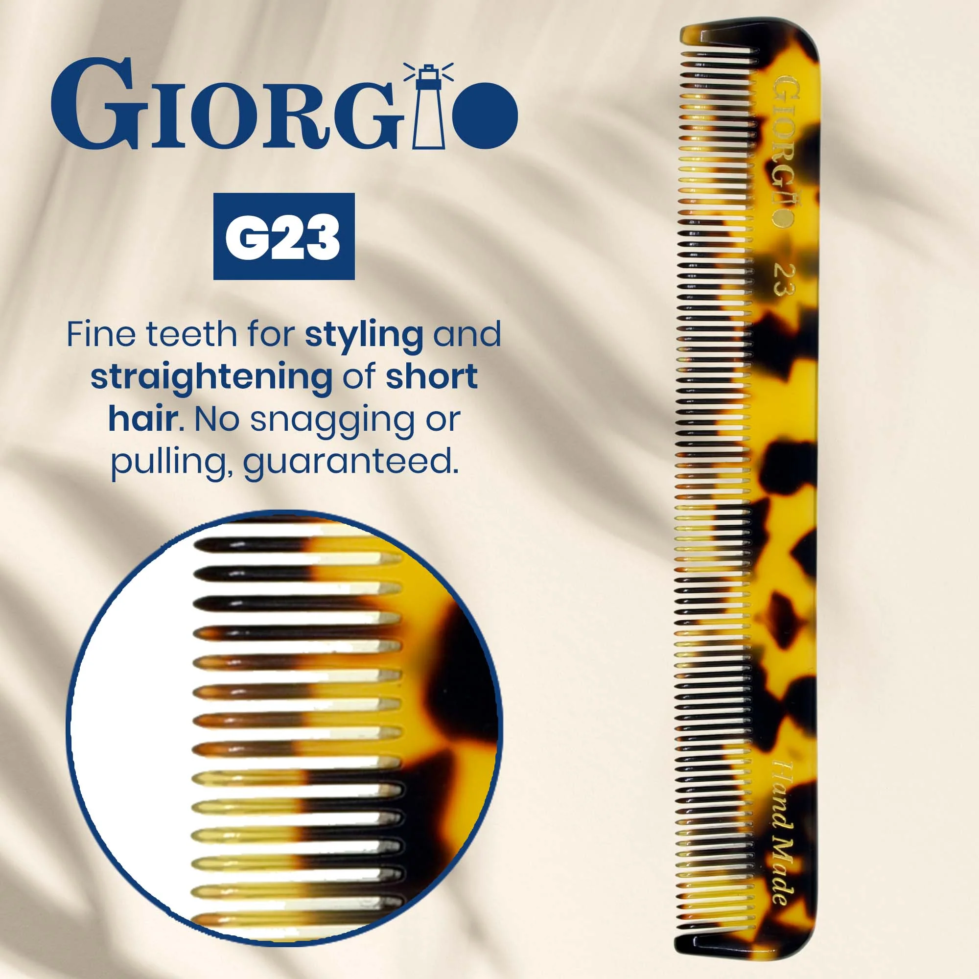 4.6" Handmade Fine Tooth Pocket Comb - Image 7