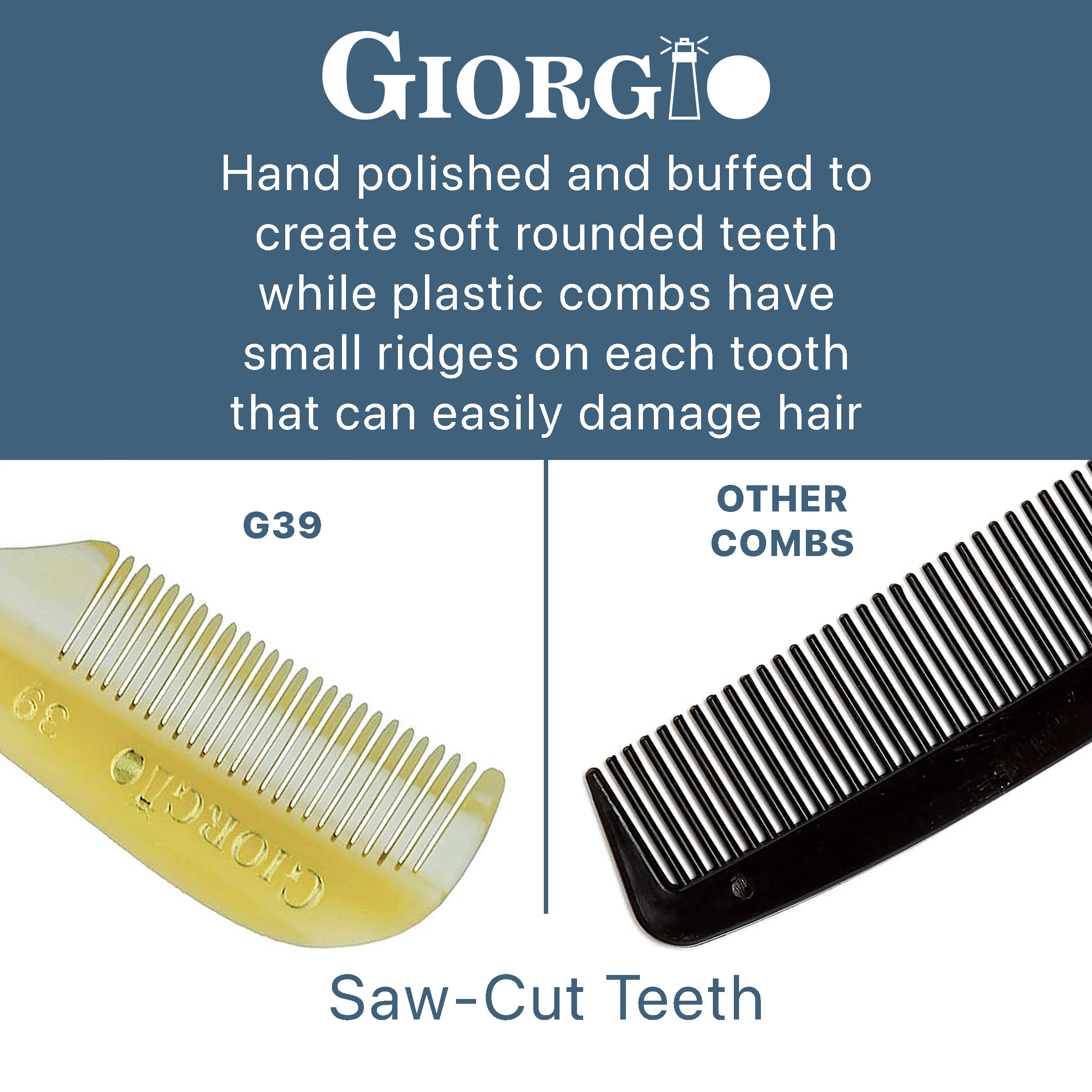 2.75" Fine Tooth Pocket Comb - Image 10