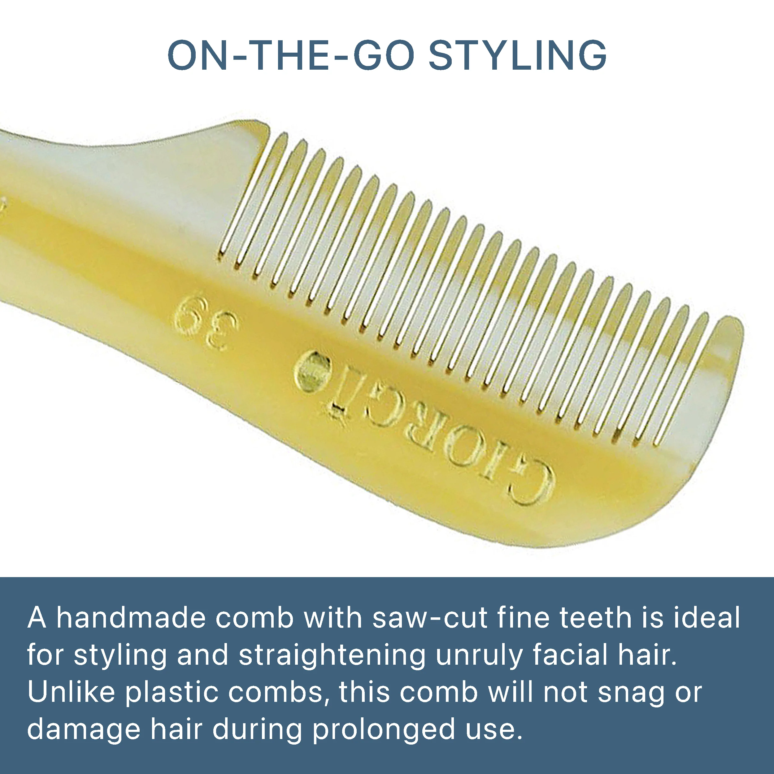 2.75" Fine Tooth Pocket Comb - Image 8