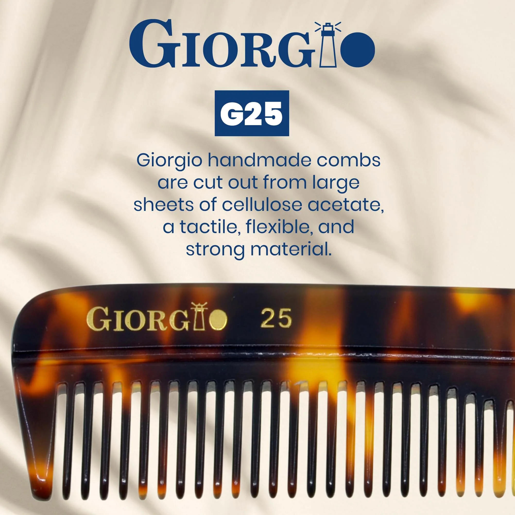 5.1" Handmade Fine and Wide Tooth Pocket Dressing Comb - Image 5