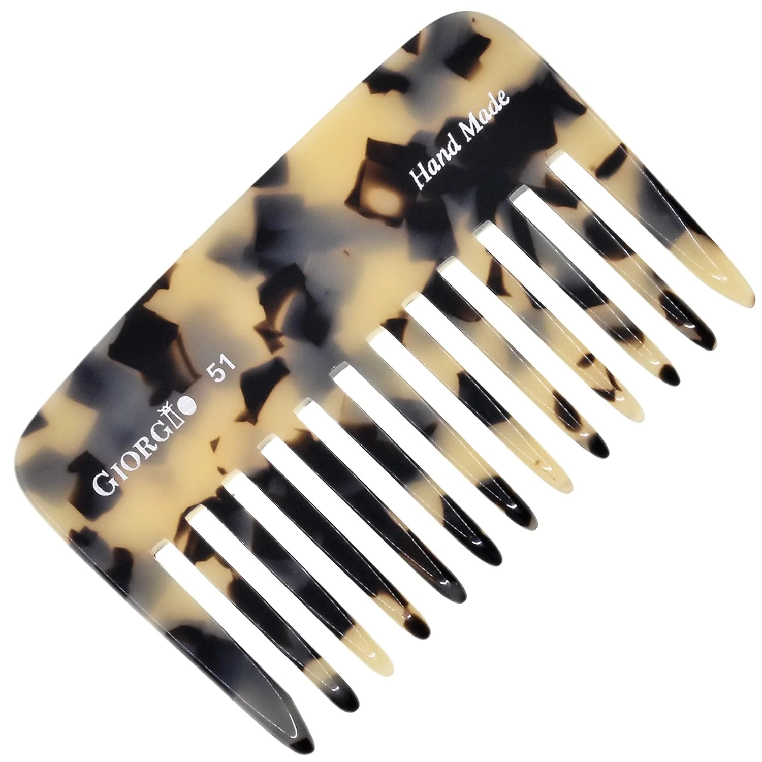 3.75" Handmade Wide Tooth Detangling Pocket Comb - Image 11