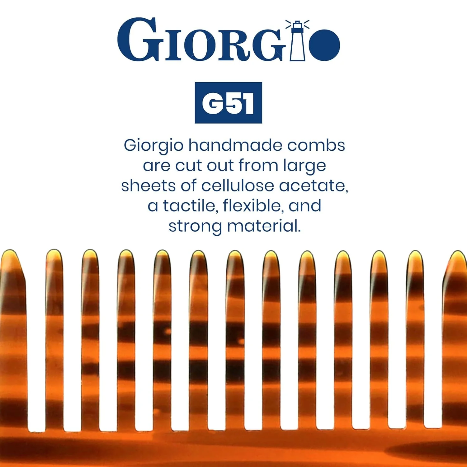 3.75" Handmade Wide Tooth Detangling Pocket Comb - Image 3