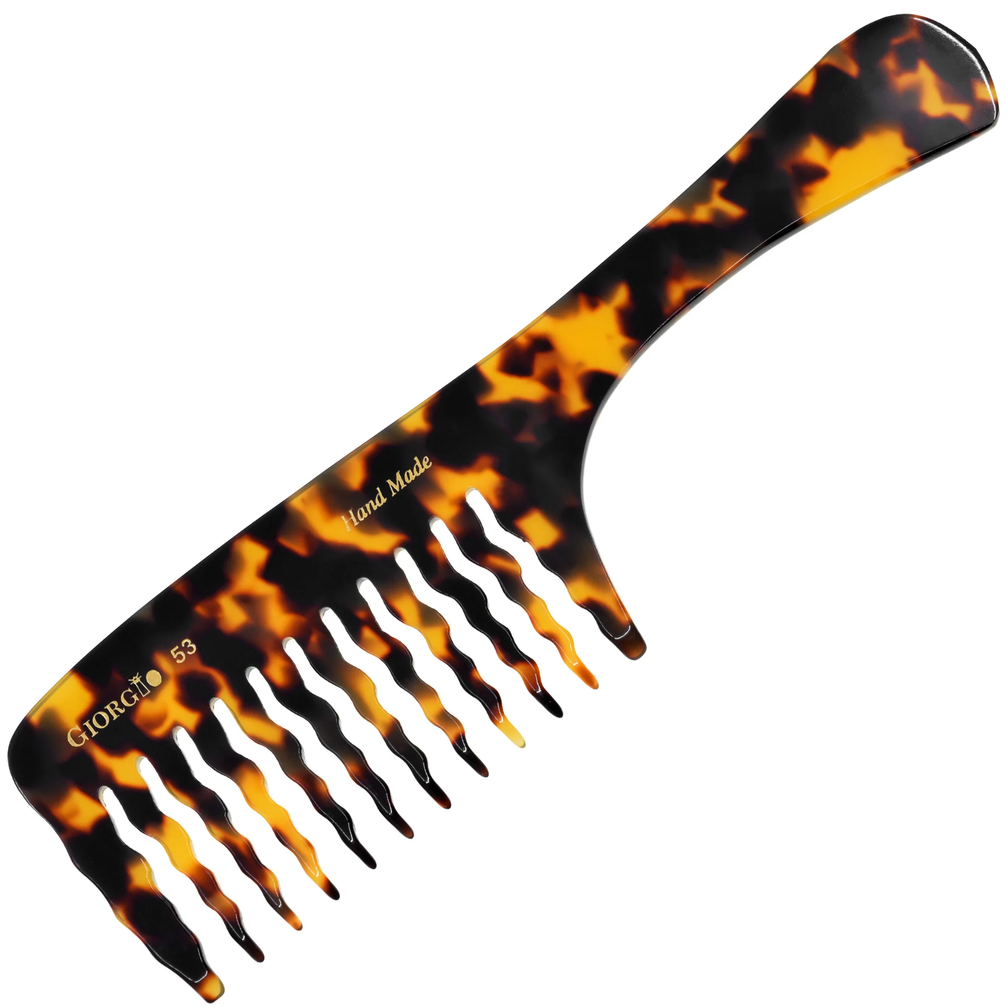 8" Handmade Wide Tooth Detangling Comb - Image 6