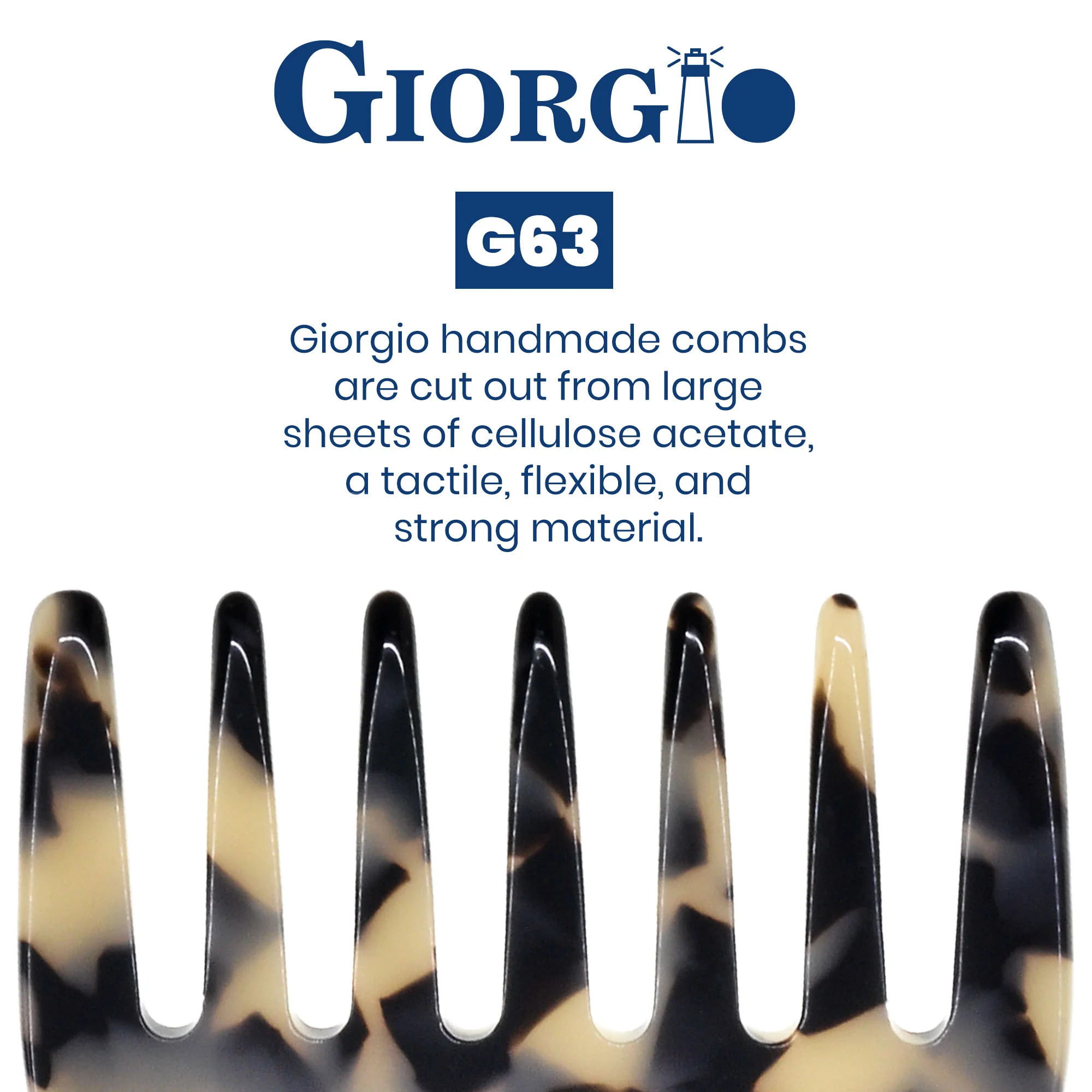 2.75" Wide Tooth Detangling Pocket Comb - Image 17