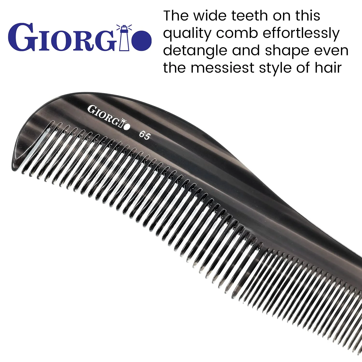 Handmade Contoured Dressing Hair Comb - Image 3