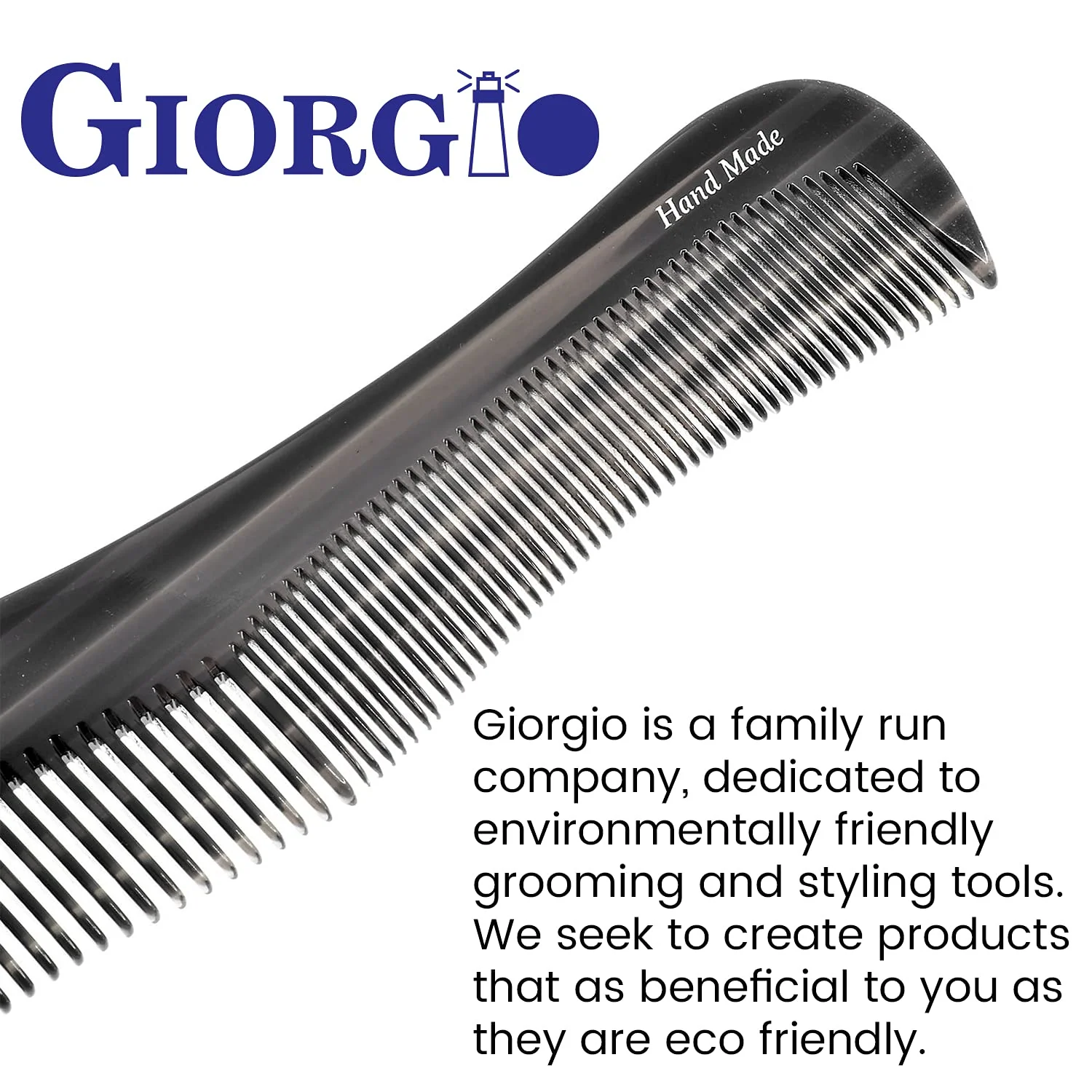 Handmade Contoured Dressing Hair Comb - Image 5