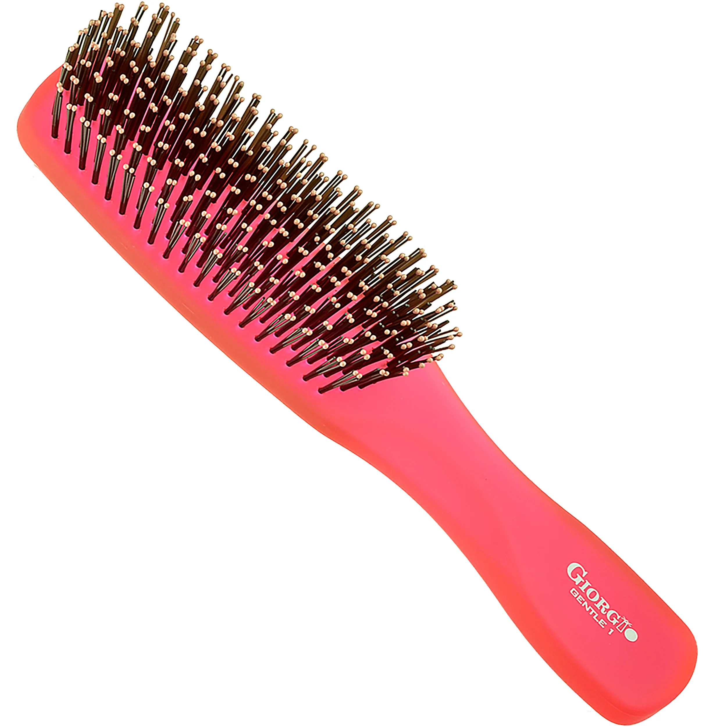 Gentle Neon 7.75" Nylon Bristle Scalp Sensitive Hair Brush - Image 13