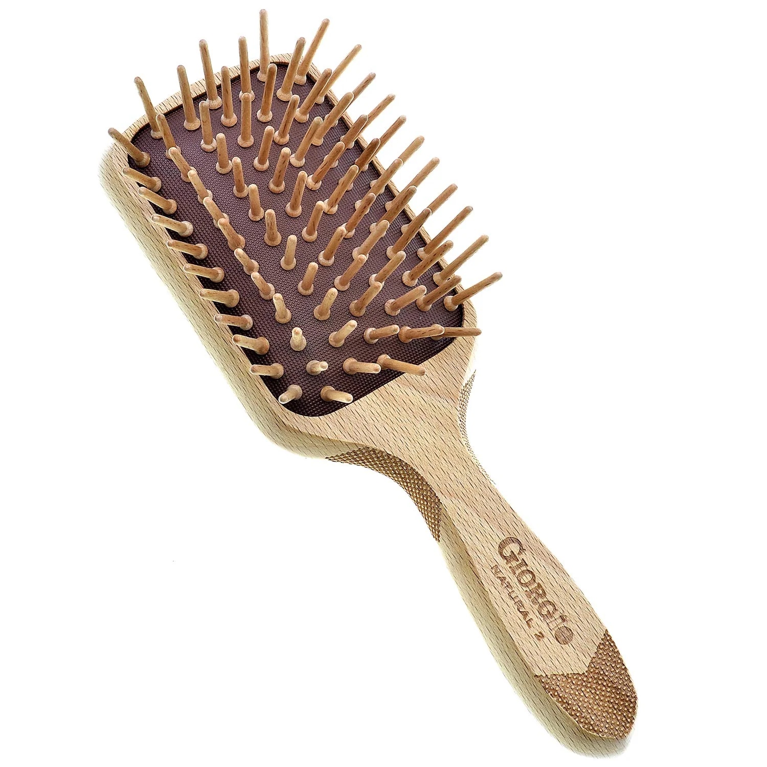 Naturals Wood Bristle Detangling Paddle Hair Brush - Image 8