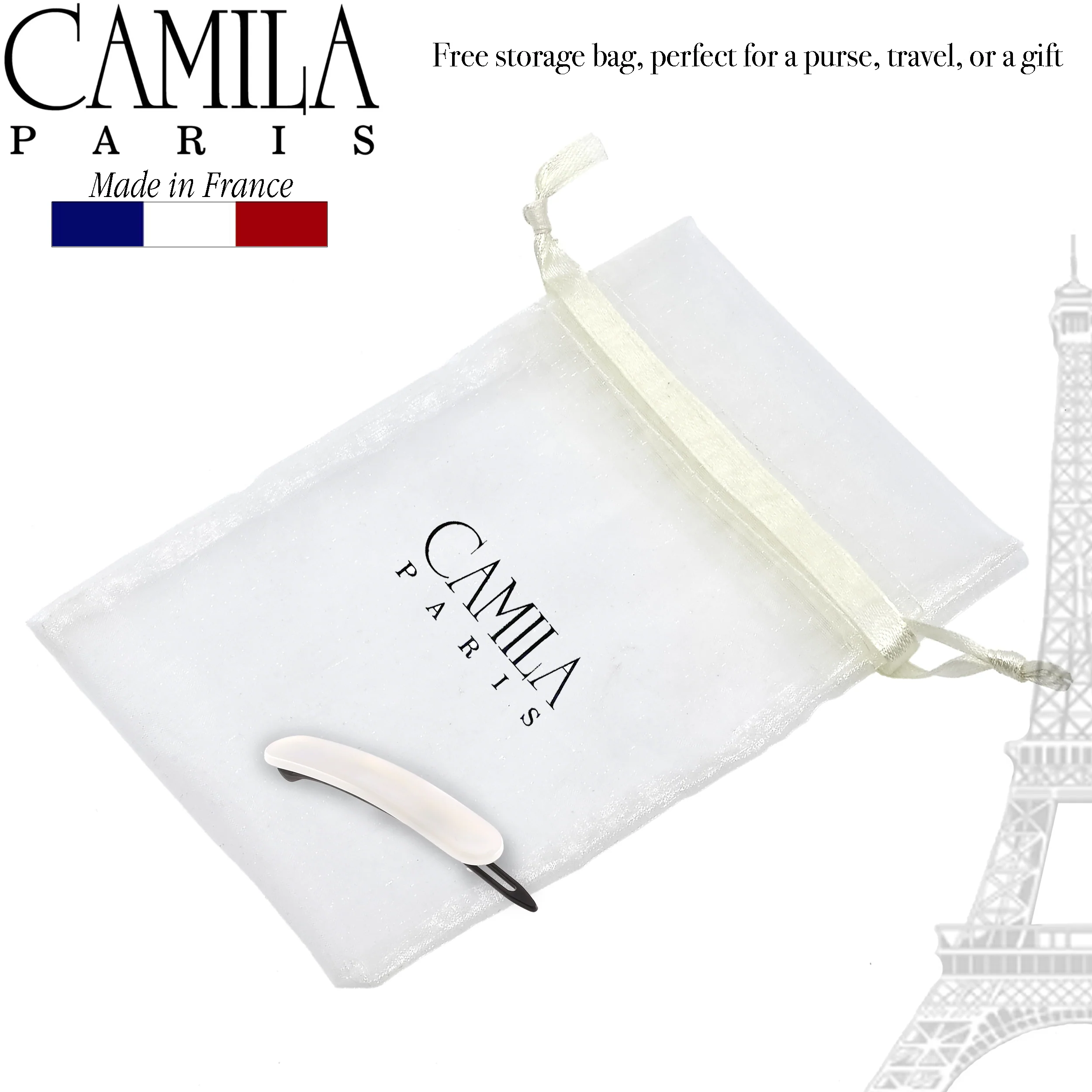 Camila Paris Handmade Classic Metal Free Barrette - Image 16