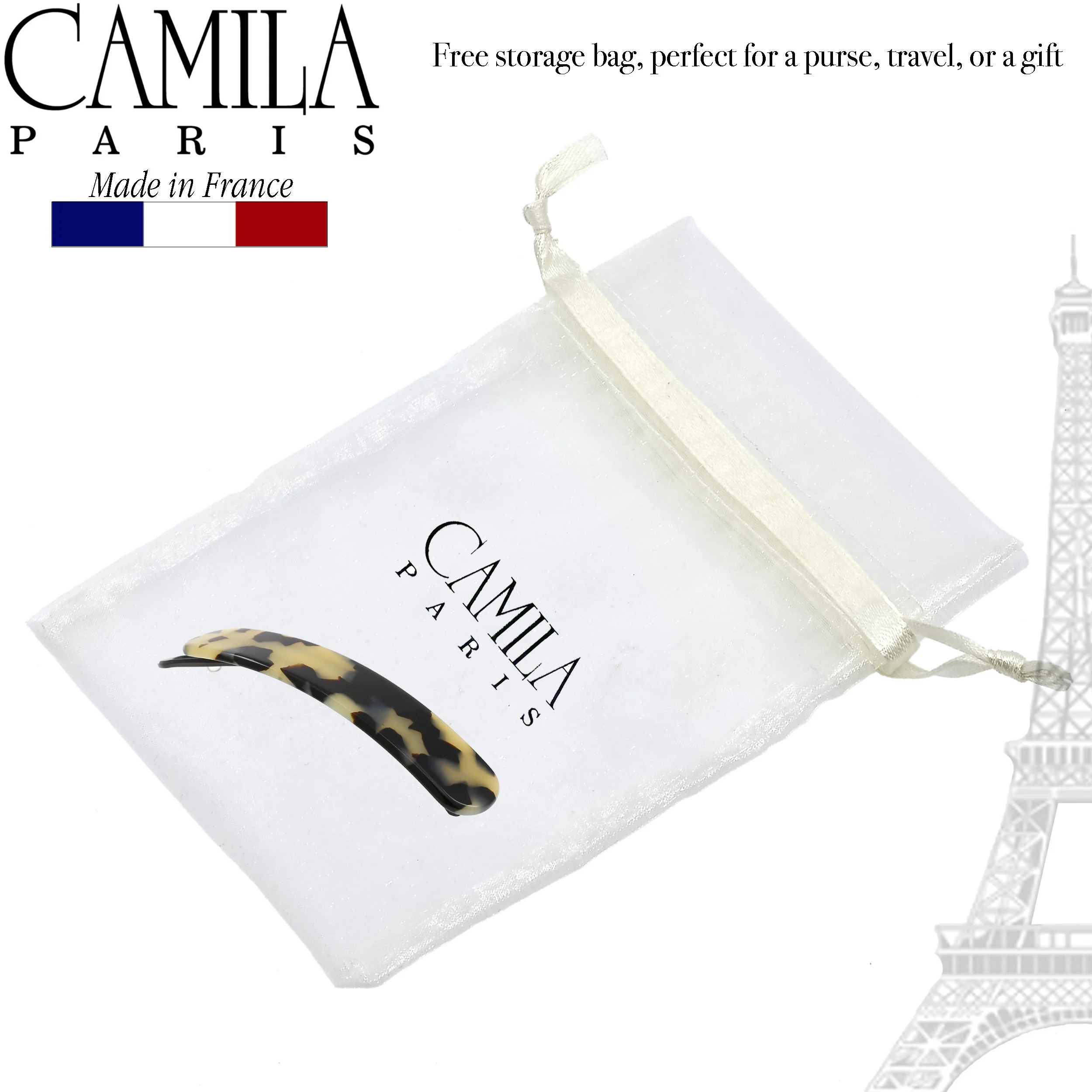 Camila Paris Handmade Classic Metal Free Barrette - Image 20