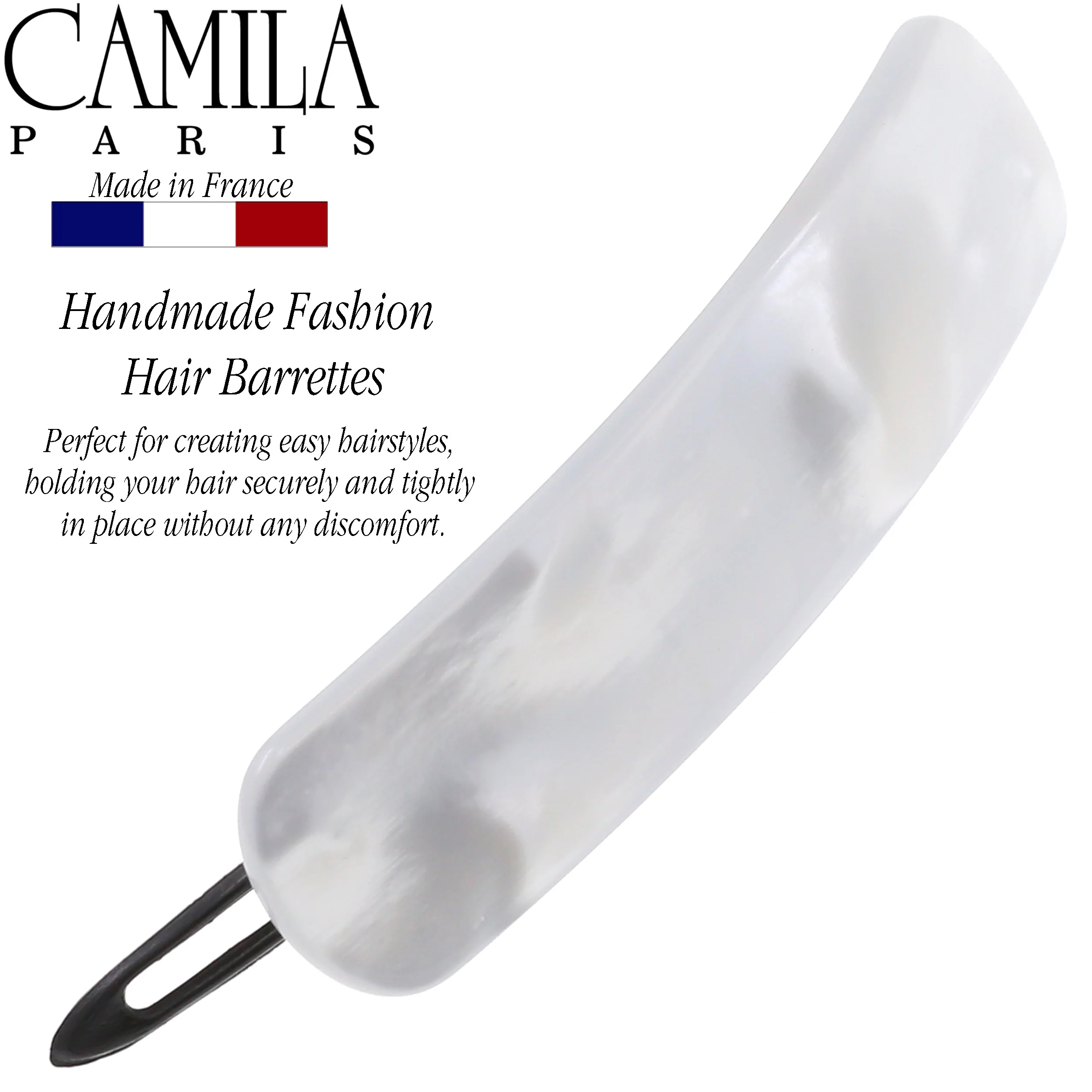 Camila Paris Handmade Classic Metal Free Barrette - Image 27