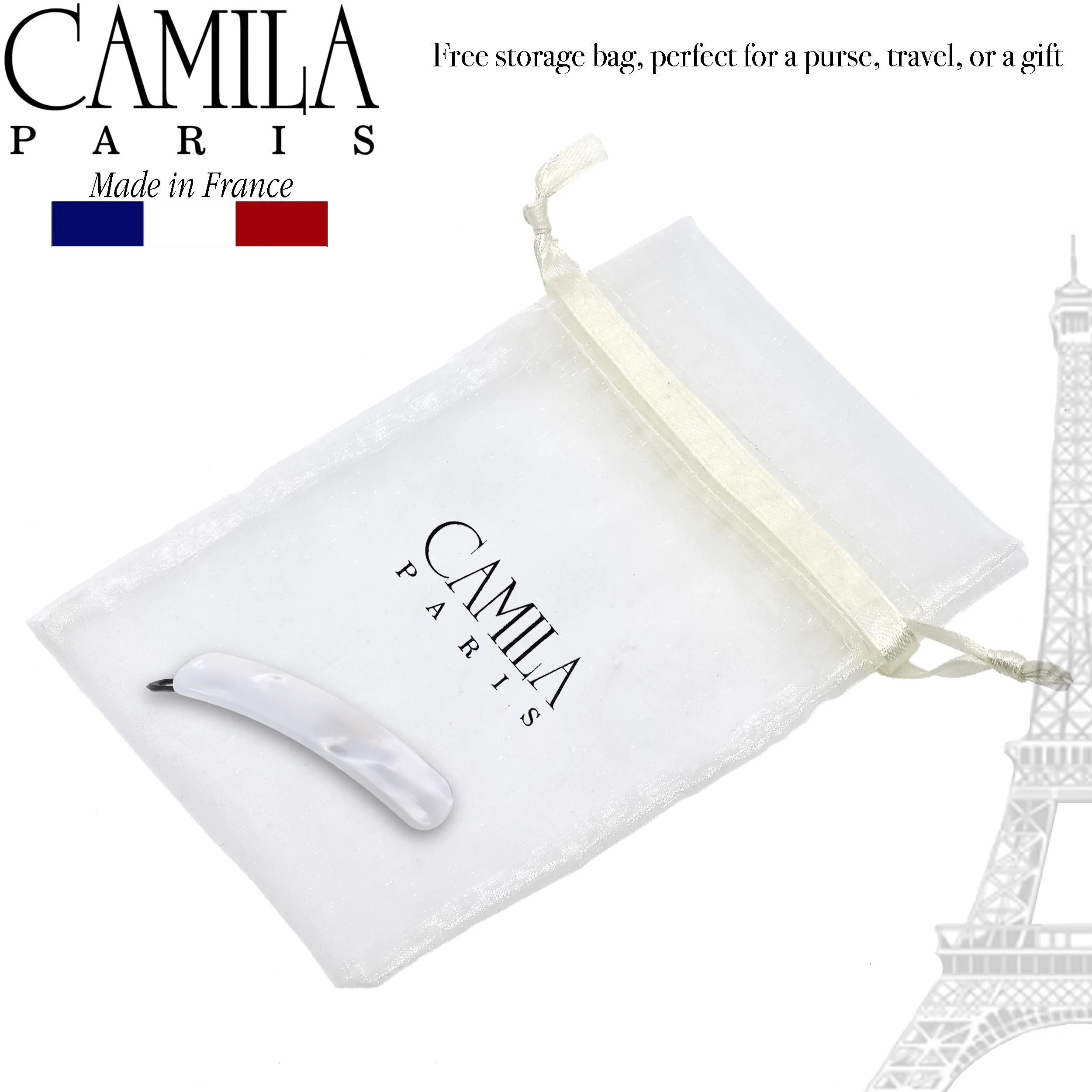 Camila Paris Handmade Classic Metal Free Barrette - Image 28